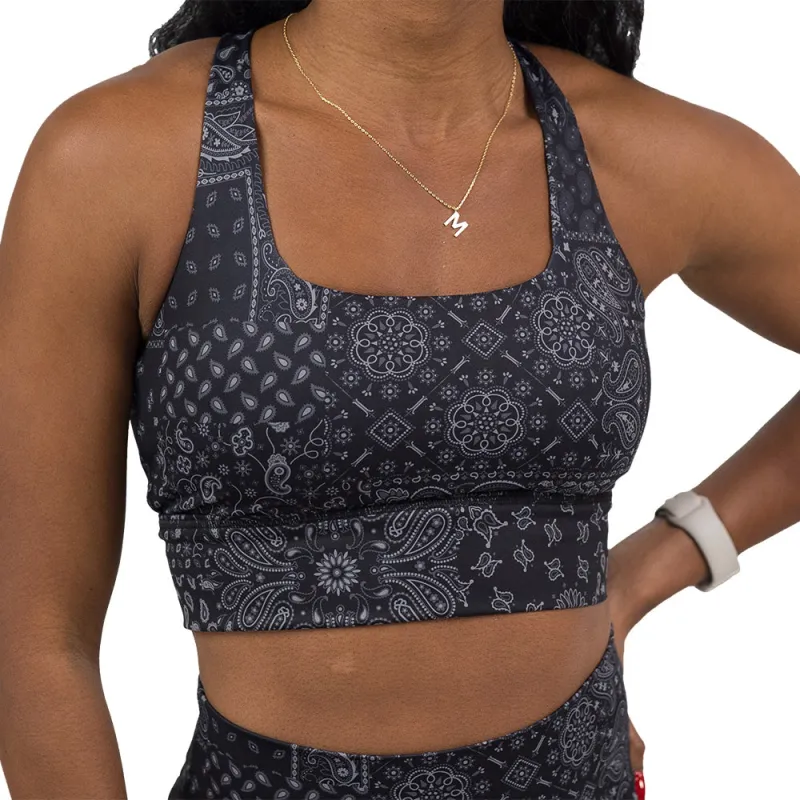Constantly Varied Gear Longline Bra - Bandit made by Zulily