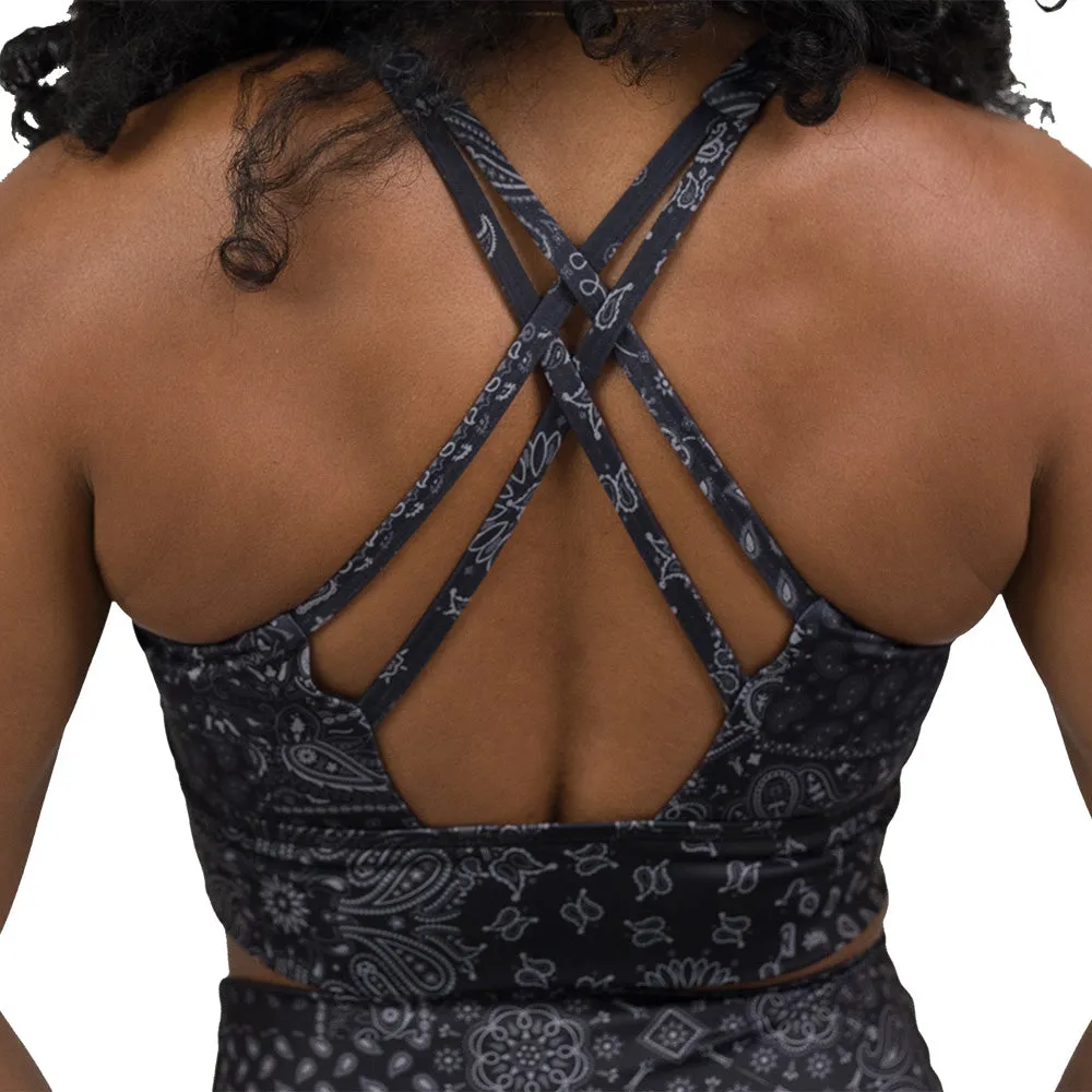 Constantly Varied Gear Longline Bra - Bandit sold by Zulily product image thumbnail 2