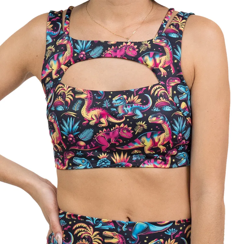Constantly Varied Gear Vista Bra - Jurassic made by Zulily