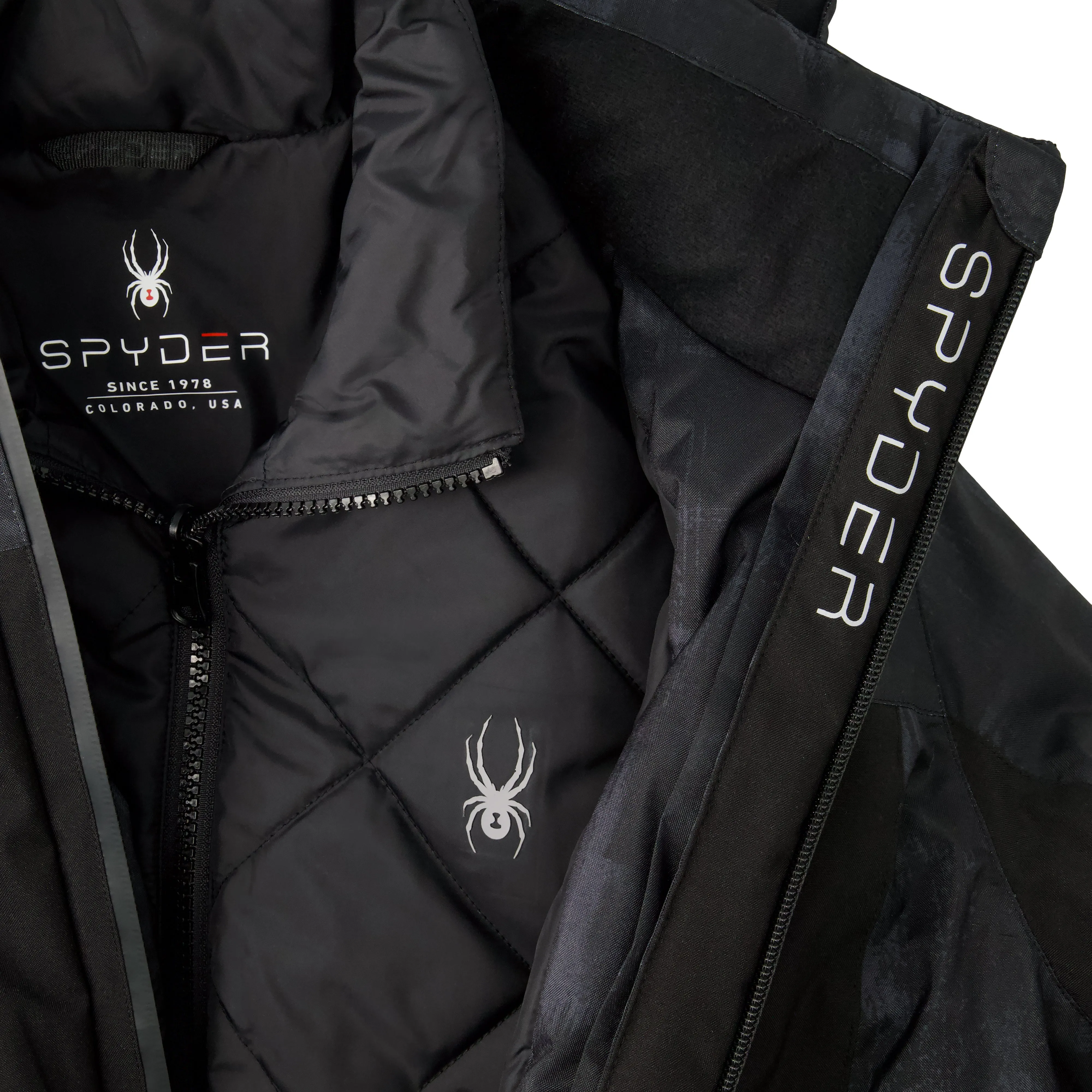 Spyder Women's Quilted 3-in-1 Jacket - Black sold by Zulily product image thumbnail 4