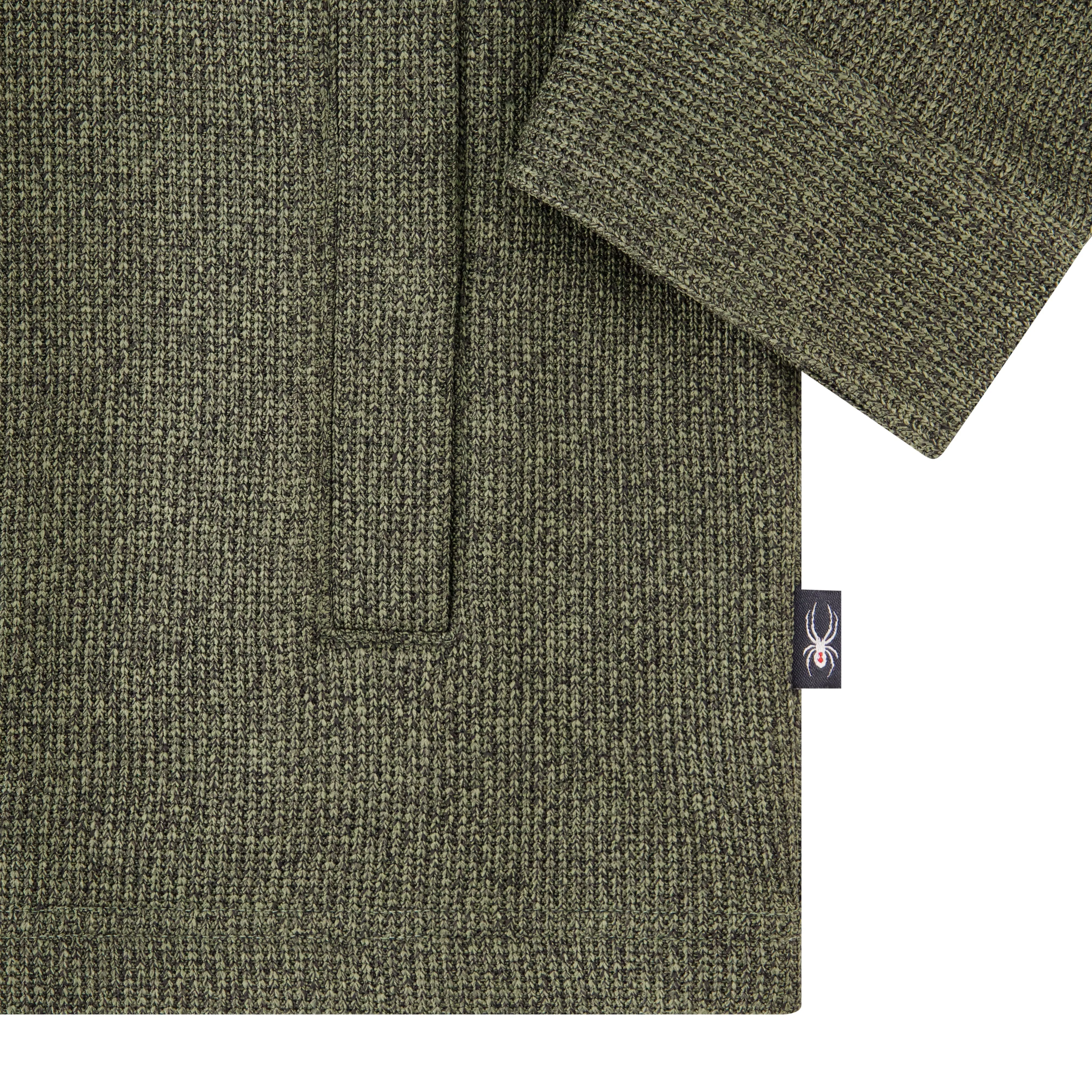 Spyder Men's Sweater Fleece Shacket - Dusty Green sold by Zulily product image thumbnail 3