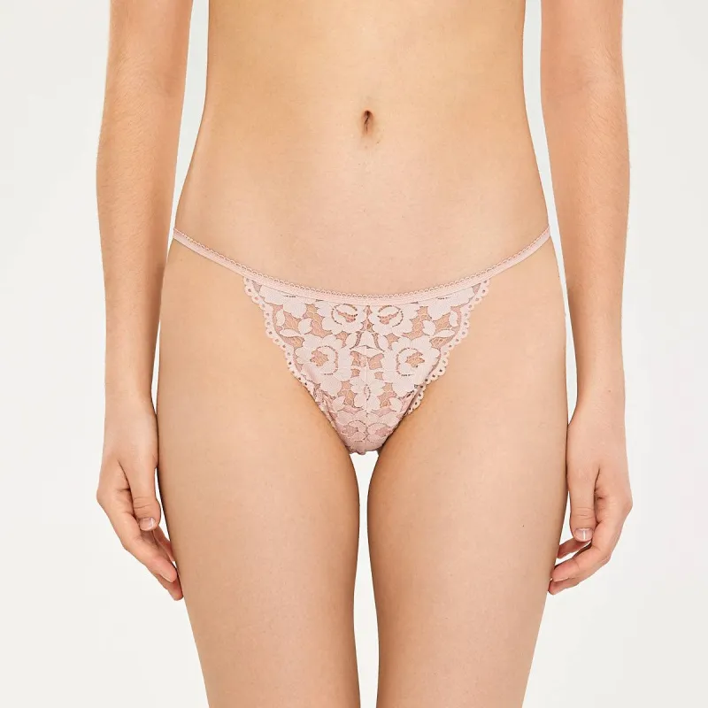 Floral Lace Low-Rise Breathable Panty sold by Zulily