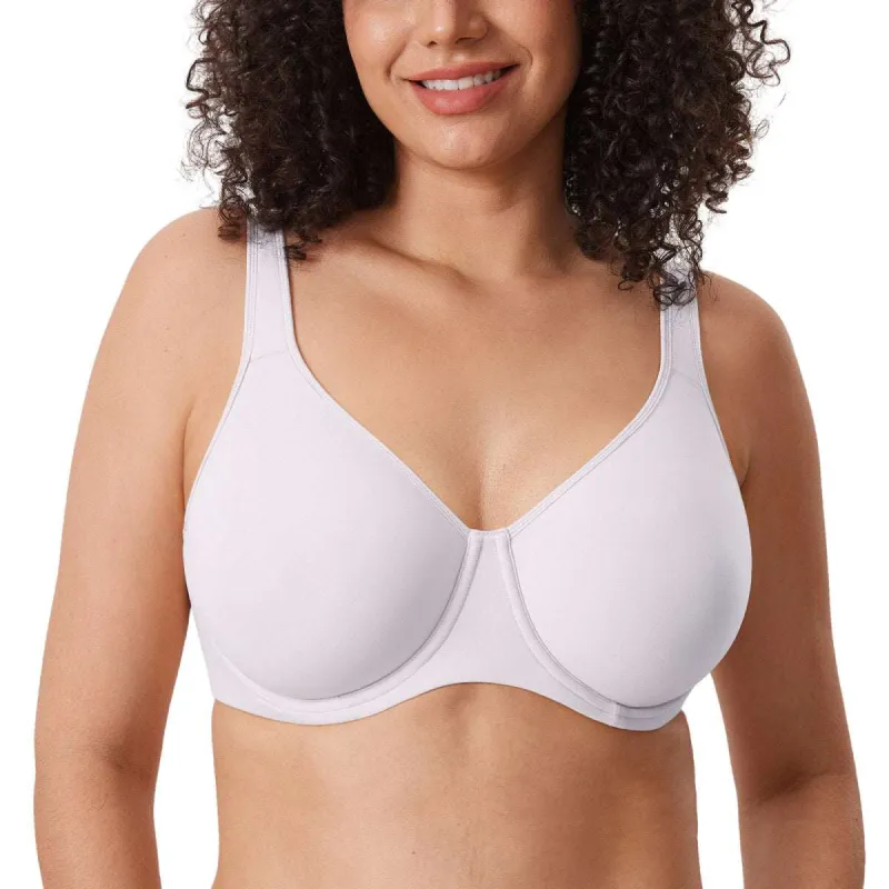 Inbarely Plus Seamless Full Coverage Underwire Bra made by Zulily