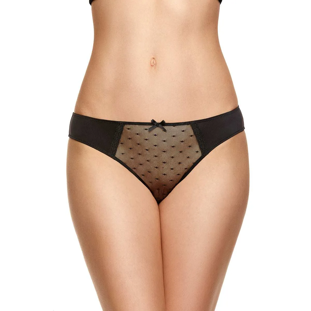 Low-Rise Mesh Lace Bikini Panty sold by Zulily product image thumbnail 2