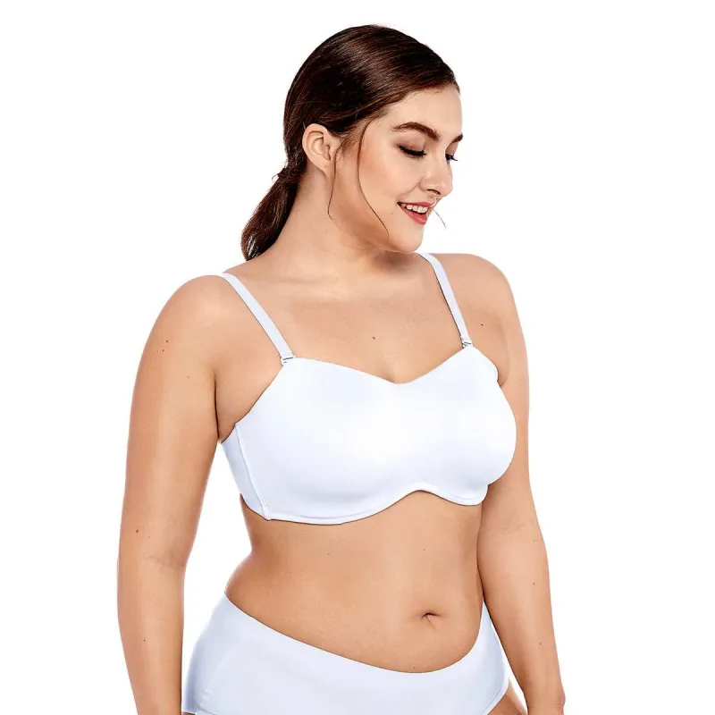 Seamless Minimizer Strapless Underwire Bra made by Zulily