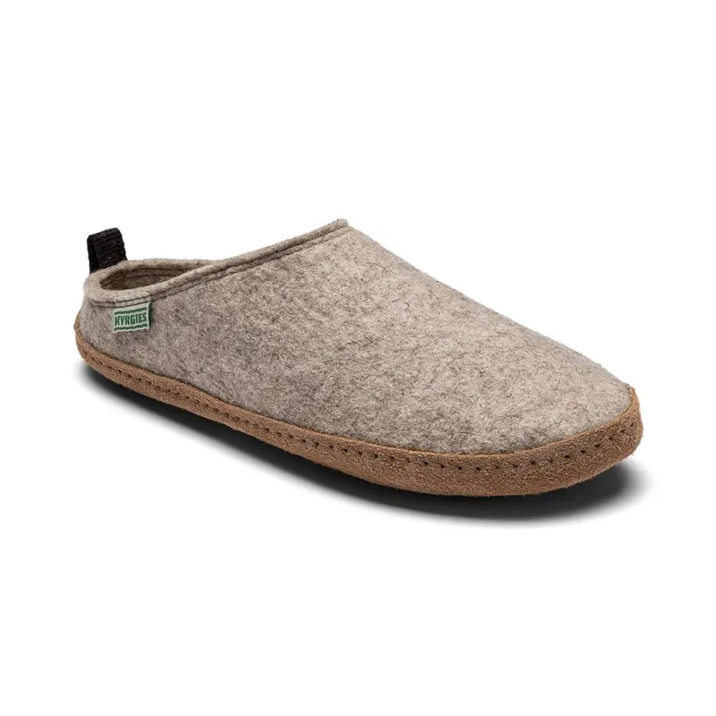 Kyrgies Indoor Wool Slides sold by Zulily