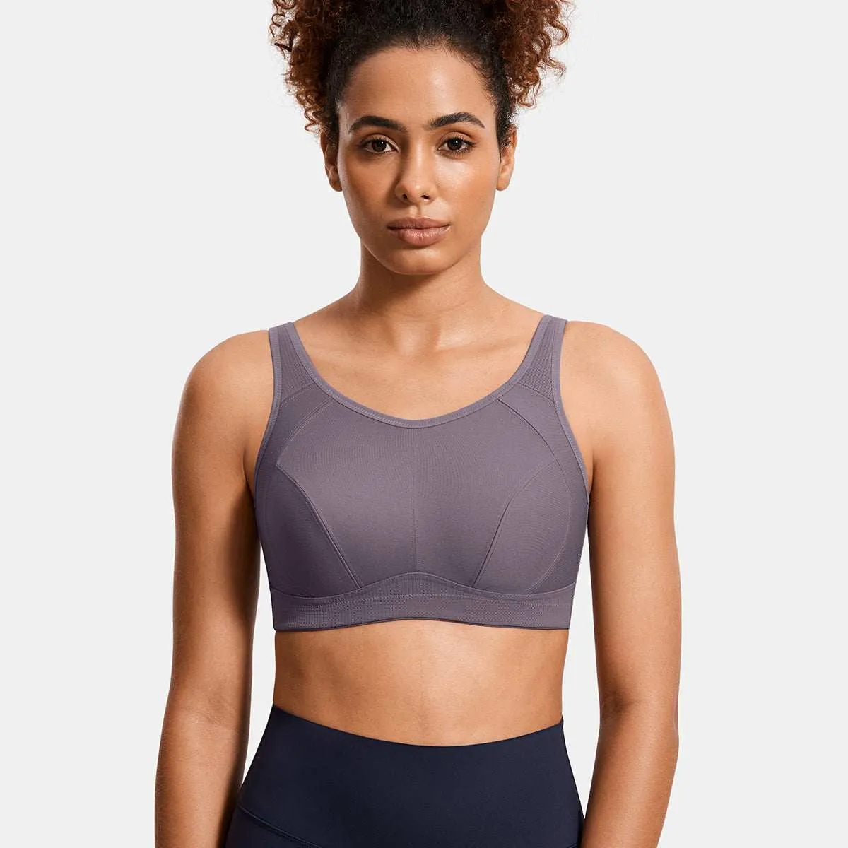 Plus Size High Support Full Coverage Padded Wireless Bra sold by Zulily product image thumbnail 4