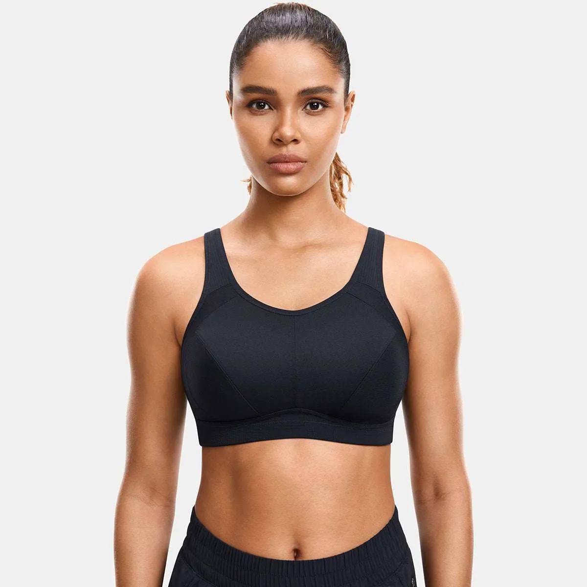 Plus Size High Support Full Coverage Padded Wireless Bra sold by Zulily product image thumbnail 3
