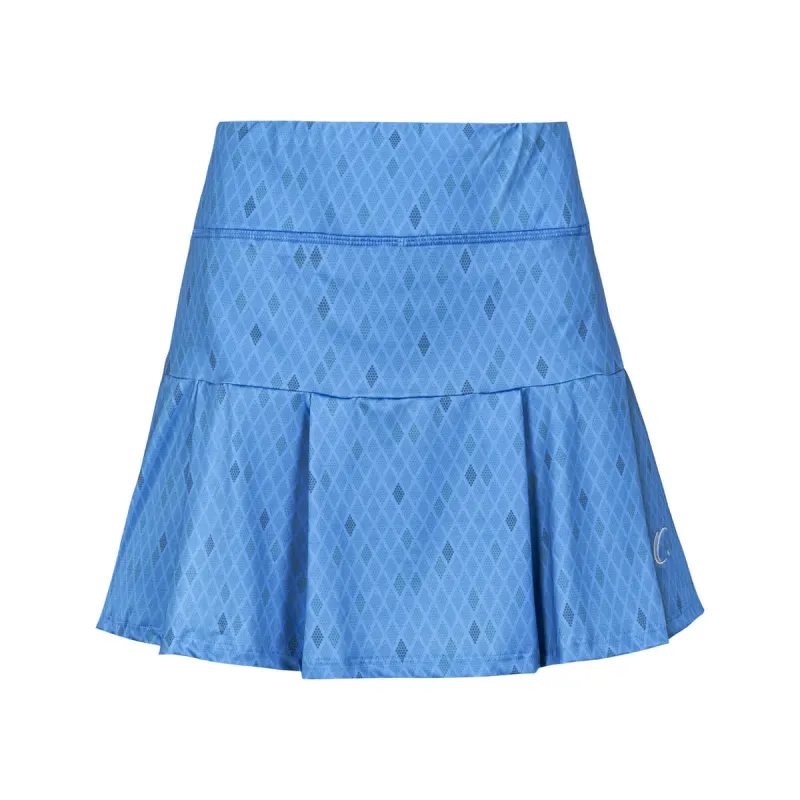 Patterned Pleated Skort with pockets XL / Diamond Ibiza made by Zulily