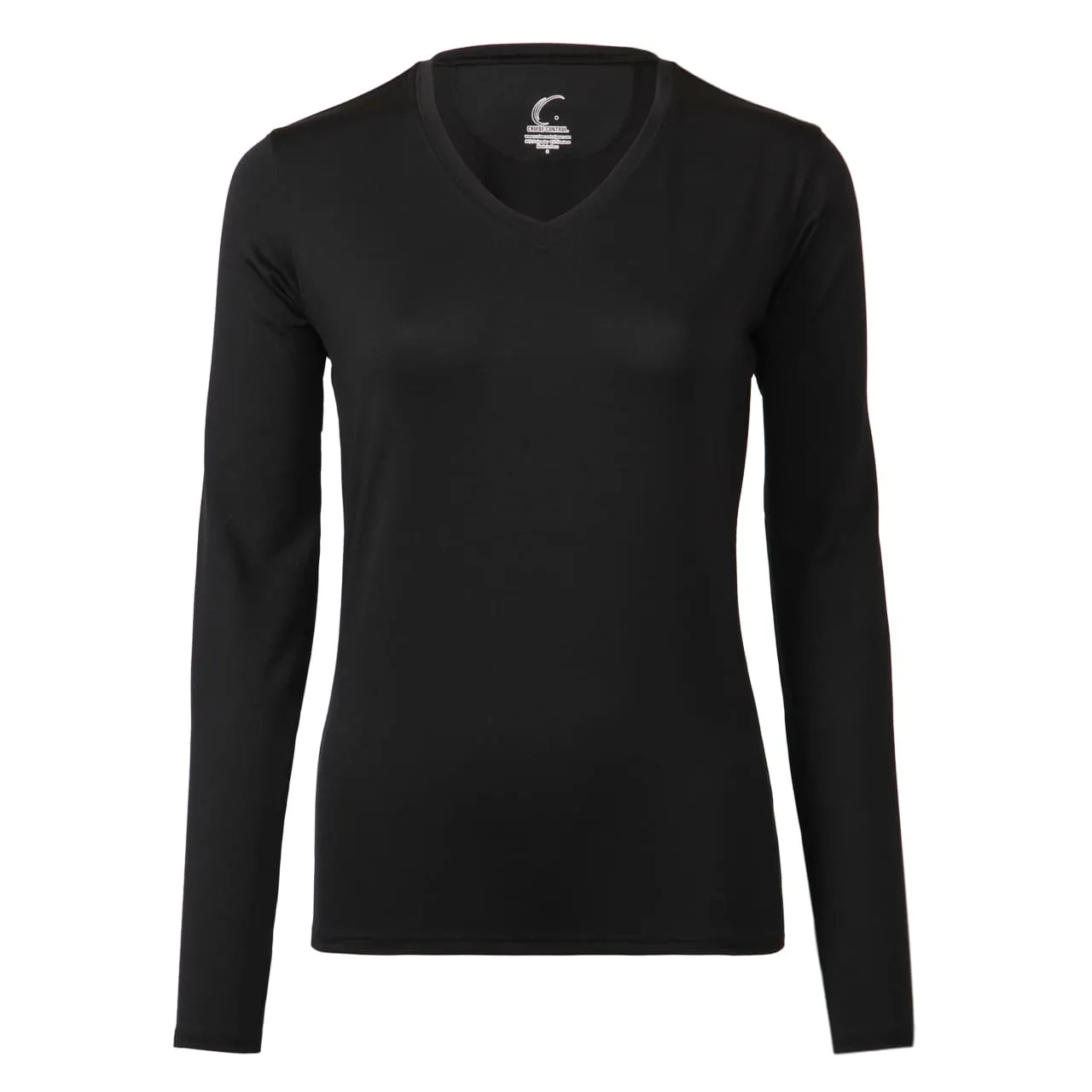 Long Sleeve Performance Tee Black / S sold by Zulily