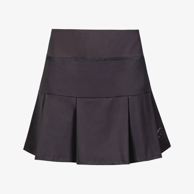 Pleated Skort S / Black made by Zulily