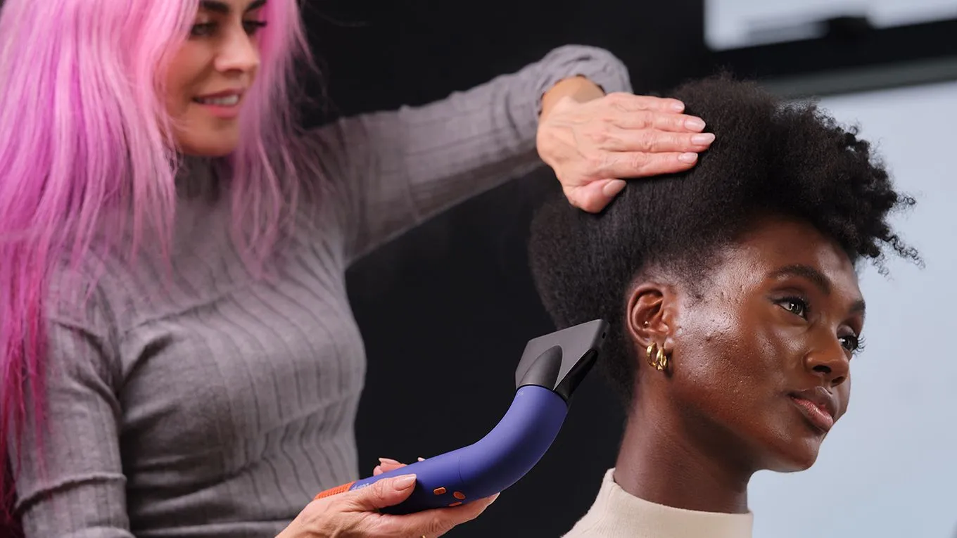 Dyson Supersonic R Professional Hair Dryer in Vinca Blue/Topaz sold by Zulily product image thumbnail 3