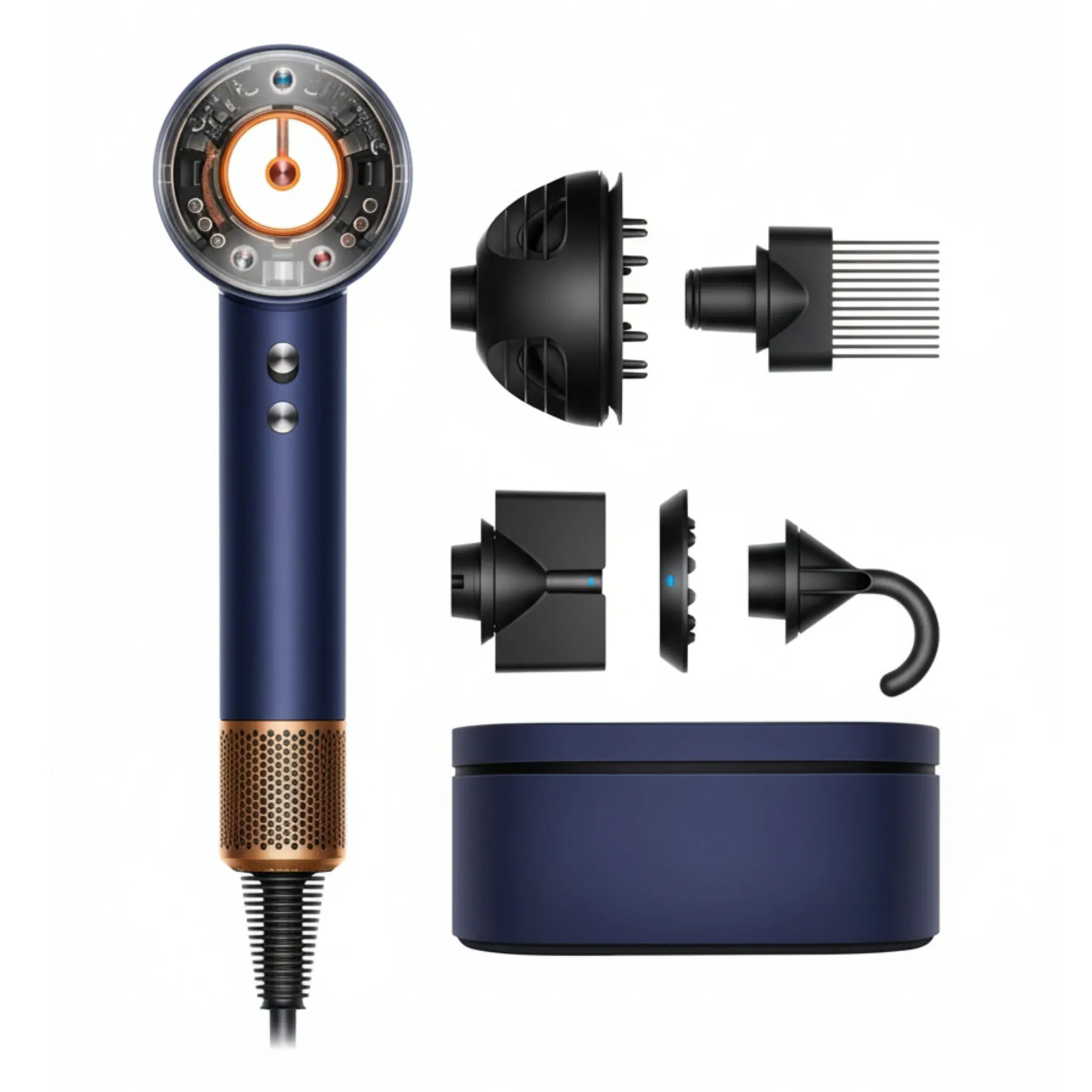Dyson Supersonic Nural Hair Dryer in Vinca Blue Topaz sold by Zulily