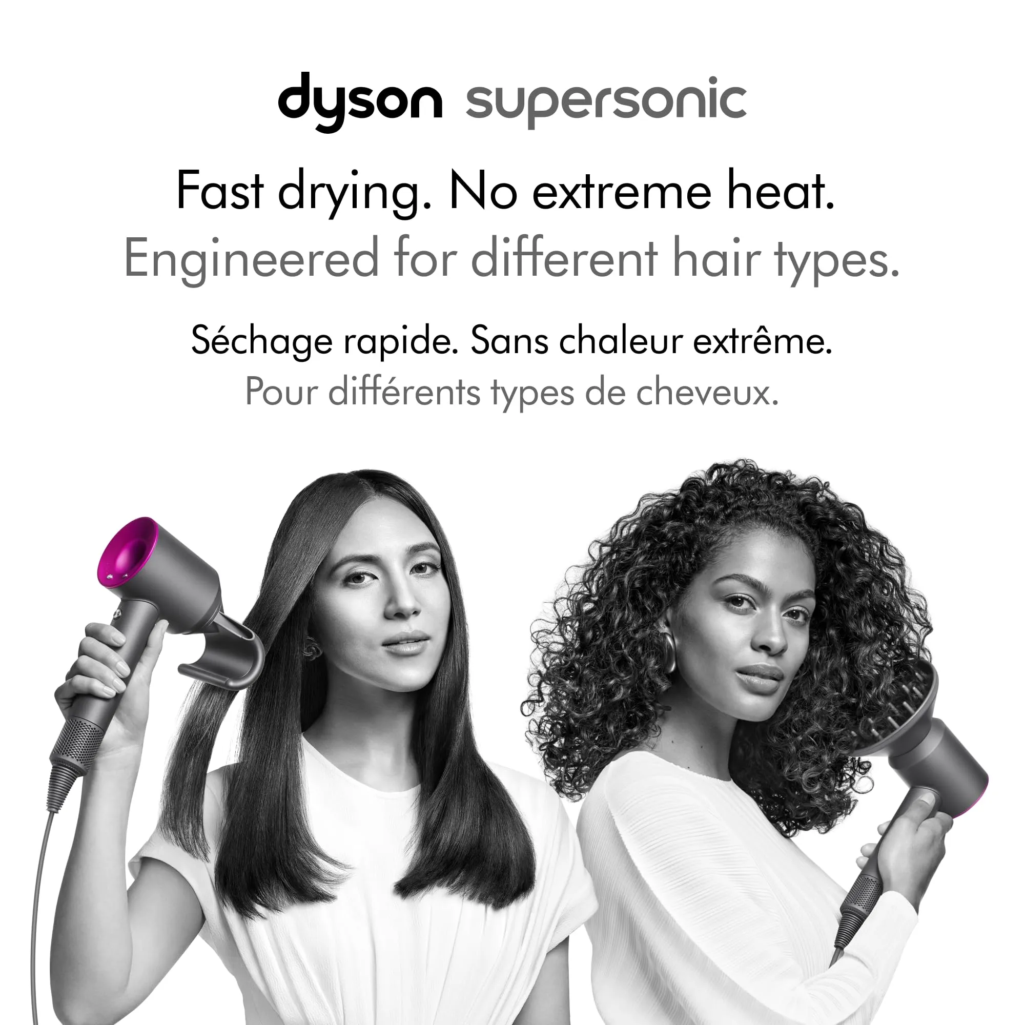 Dyson Supersonic Hair Dryer & Display Stand in Fuchsia/Iron sold by Zulily product image thumbnail 5