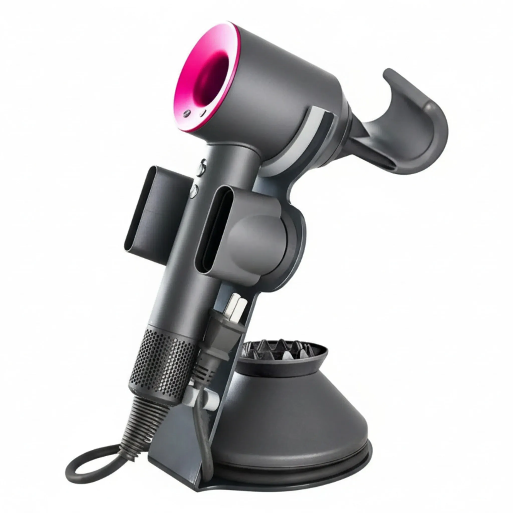 Dyson Supersonic Hair Dryer & Display Stand in Fuchsia/Iron sold by Zulily