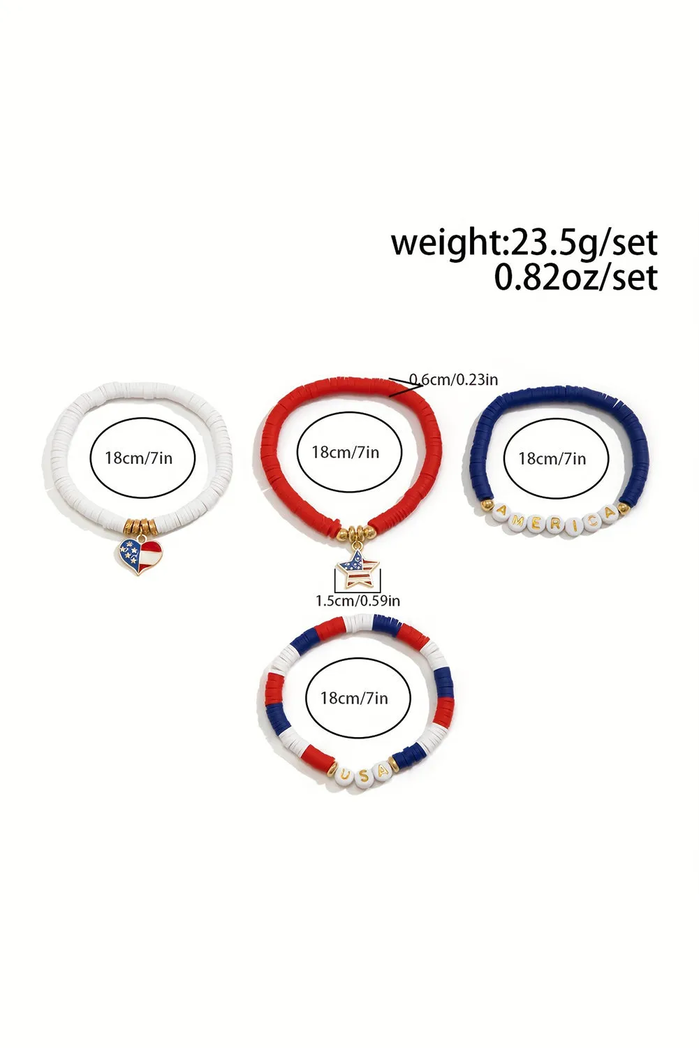 Threaded Pear Harper Letter Beaded Bracelet Set sold by Zulily product image thumbnail 4