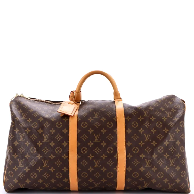 Pre-Loved Louis Vuitton Keepall Bag Monogram Canvas 60 sold by Zulily