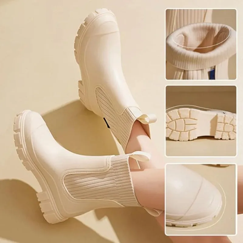 Women’s Waterproof Anti-Slip Rain Boots – Stay Dry Every Step sold by Zulily product image thumbnail 2