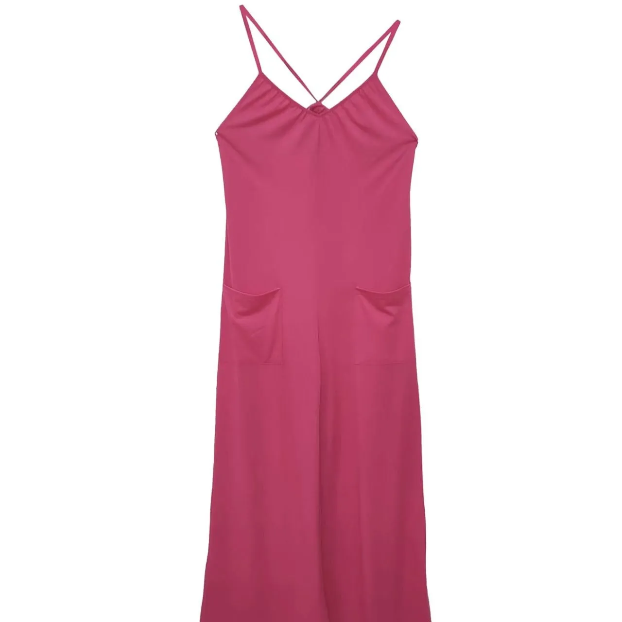 Women's New Cross Backless Wide Leg Camisole Skirt Jumpsuit sold by Zulily product image thumbnail 2