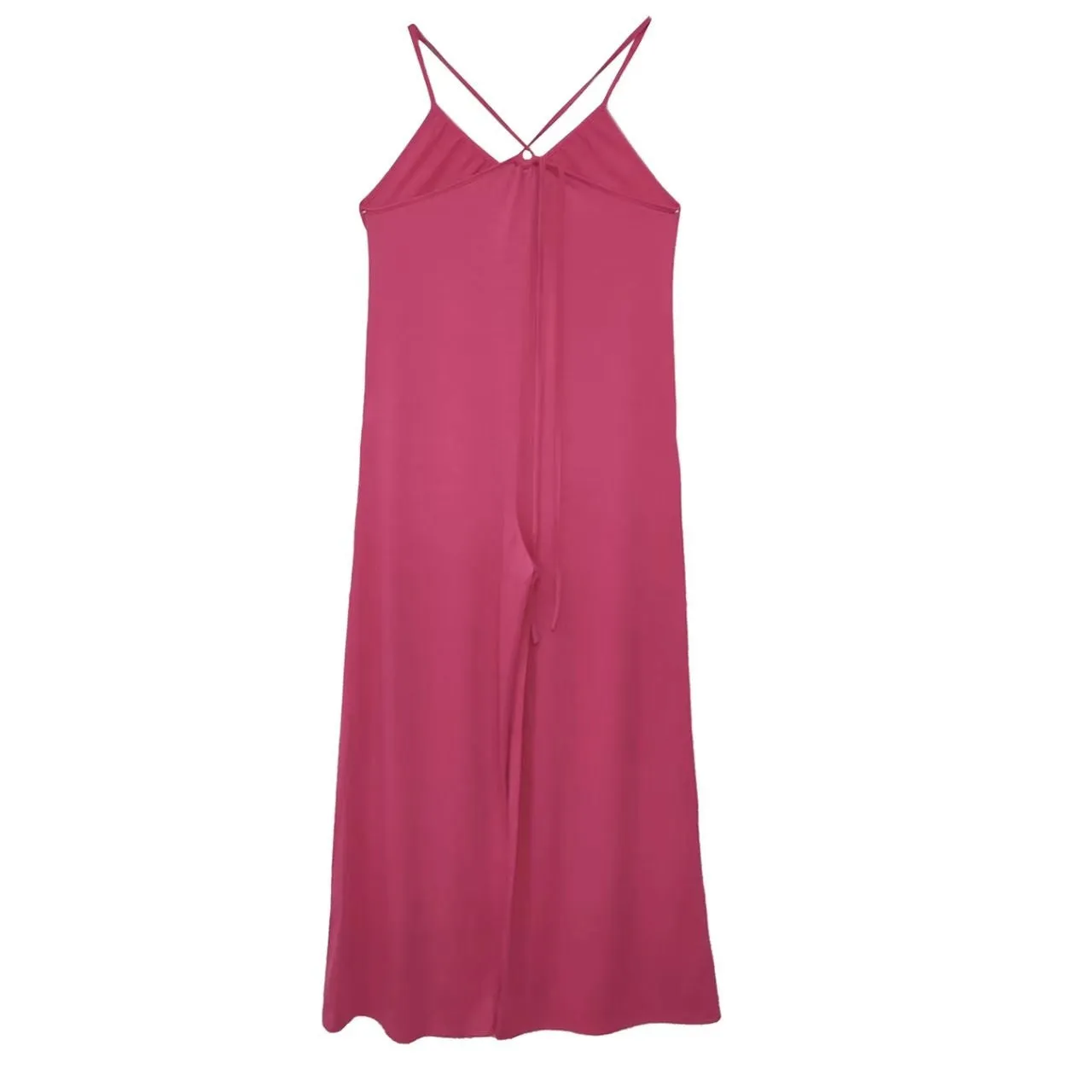 Women's New Cross Backless Wide Leg Camisole Skirt Jumpsuit sold by Zulily product image thumbnail 3