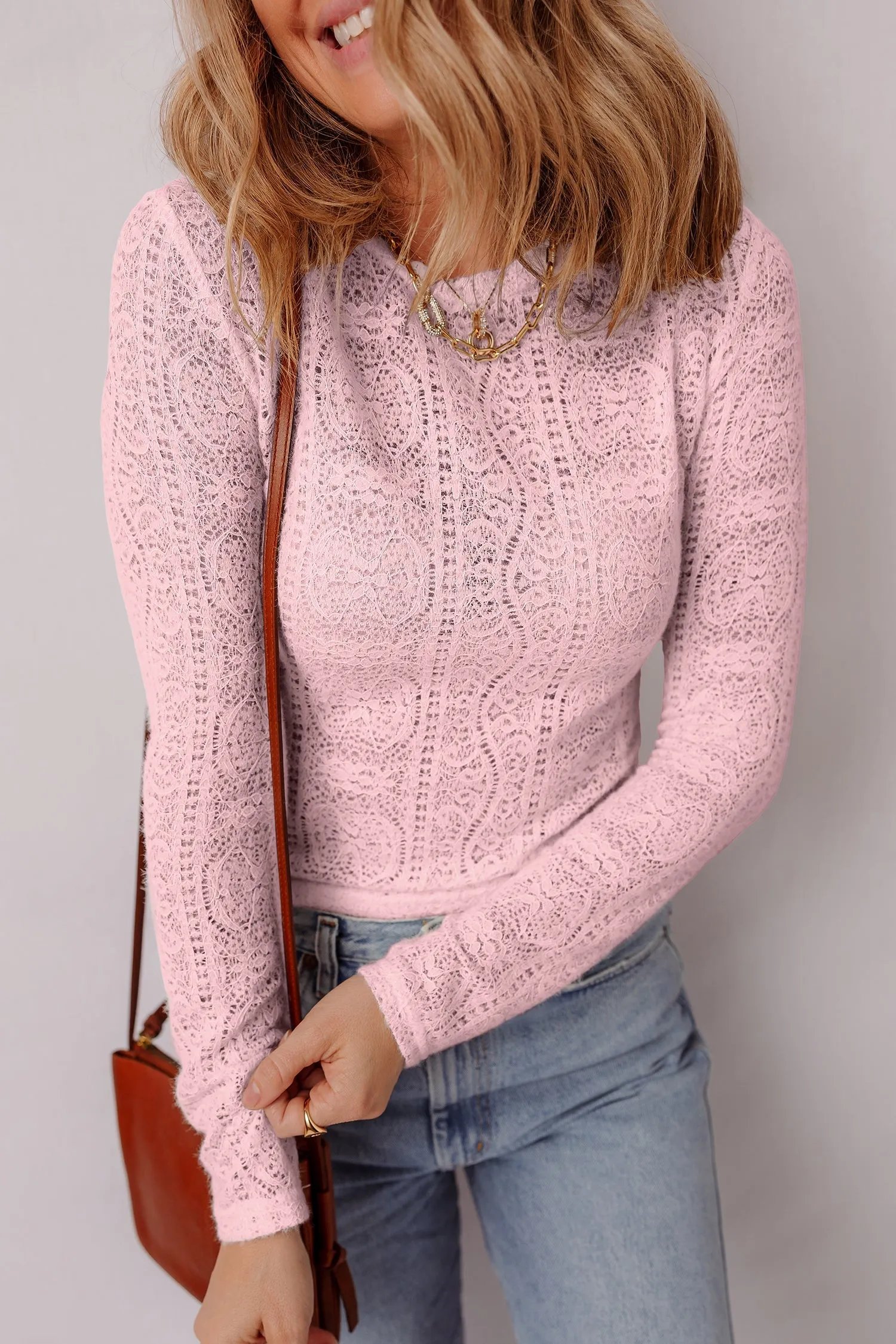 Etta Sleeve Cropped top Long Sleeve Top by Threaded Pear sold by Zulily product image thumbnail 3