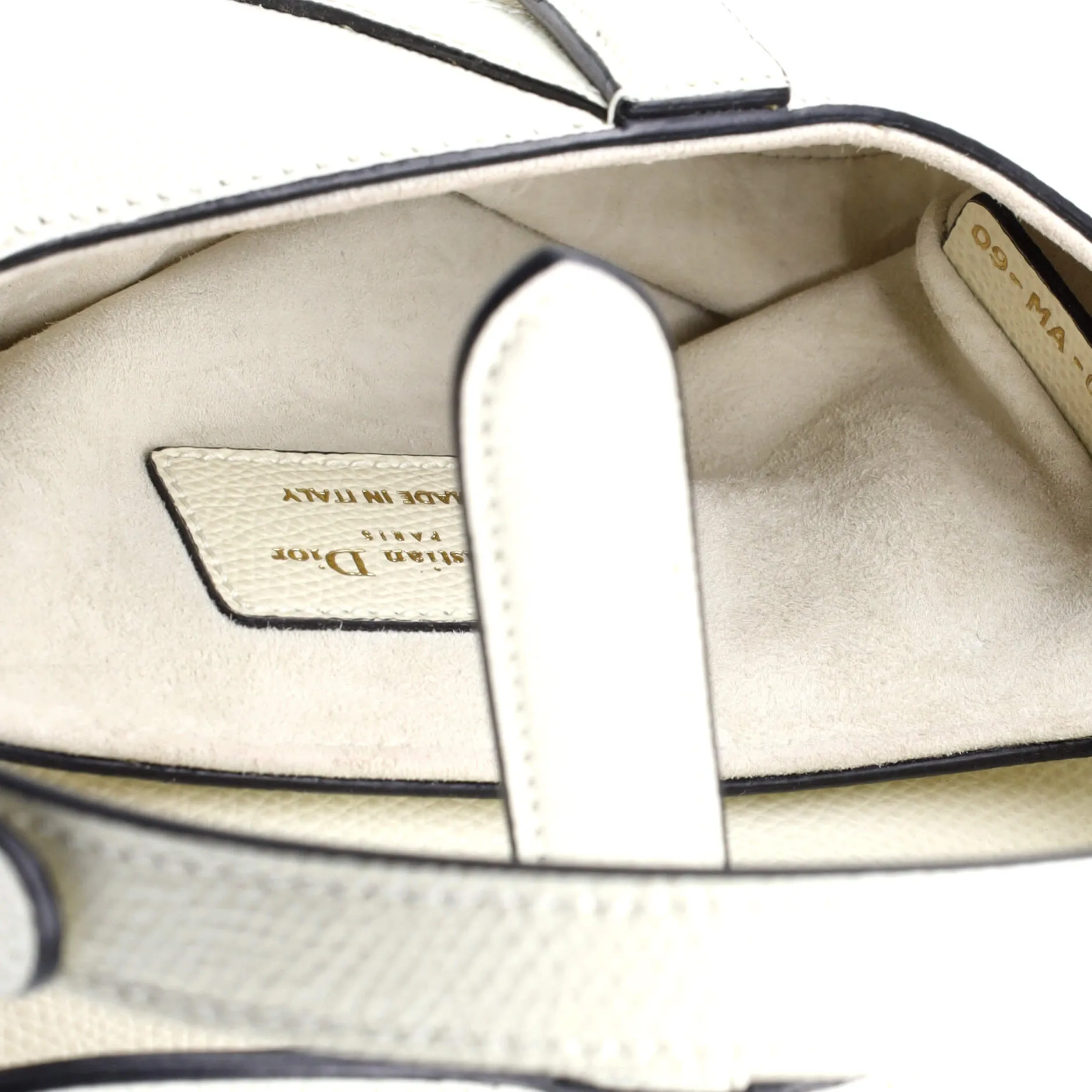 Pre-Loved Christian Dior Saddle Handbag Leather Mini sold by Zulily product image thumbnail 5