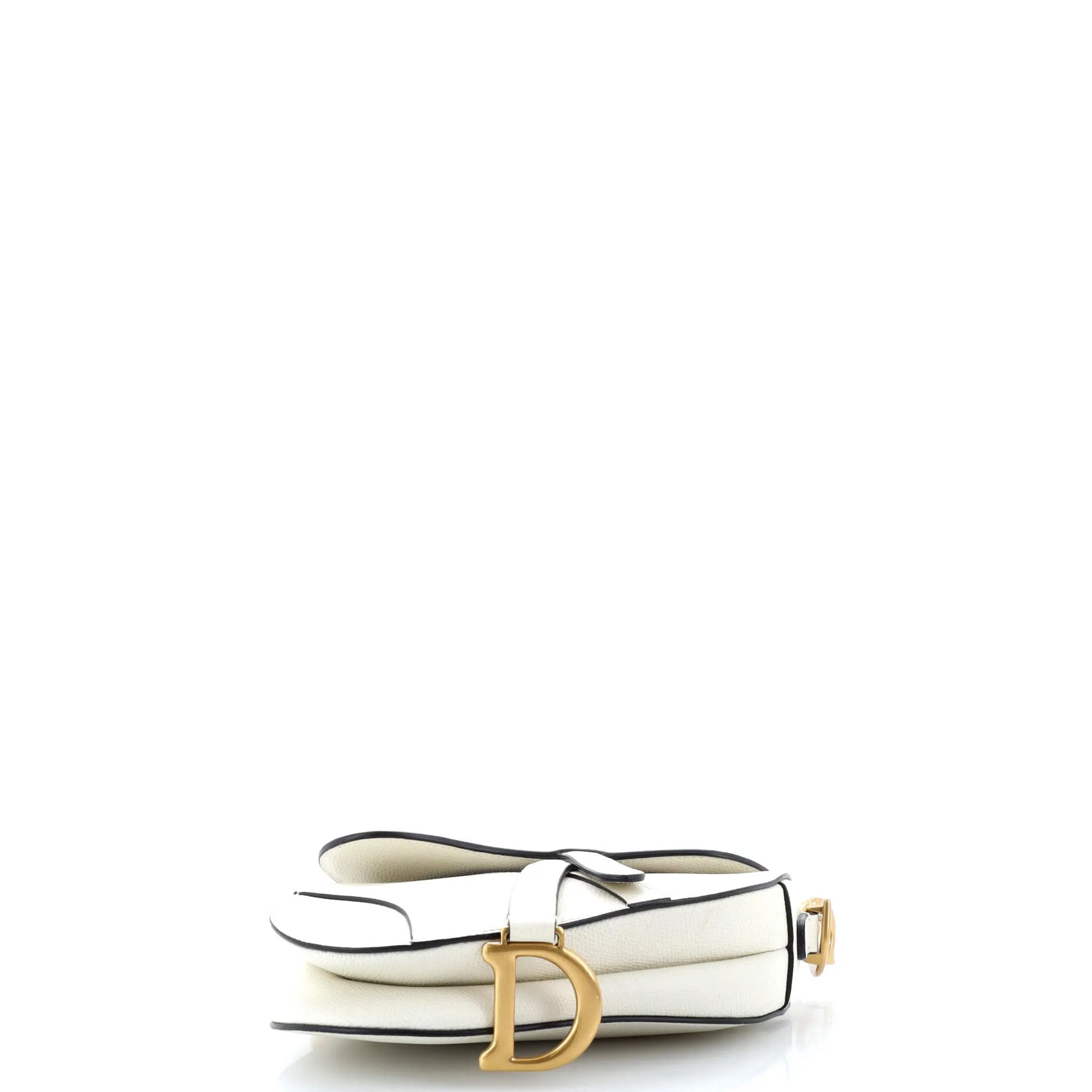 Pre-Loved Christian Dior Saddle Handbag Leather Mini sold by Zulily product image thumbnail 4