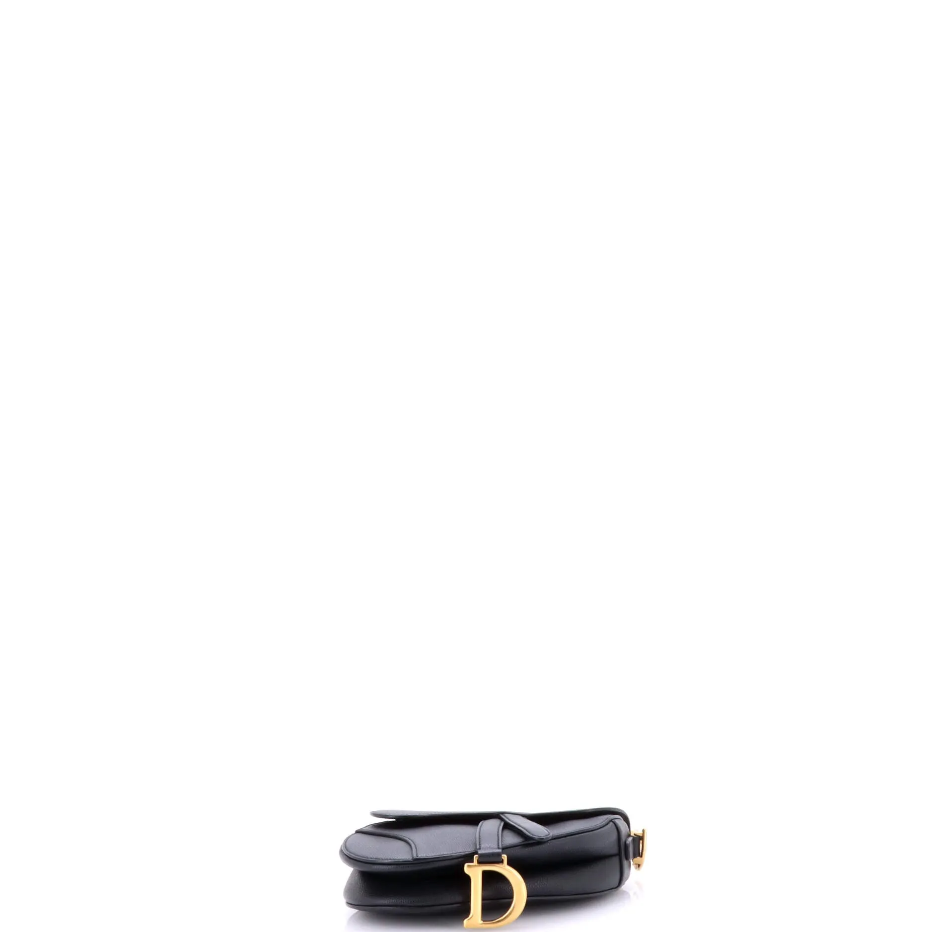 Pre-Loved Christian Dior Saddle Handbag Leather Mini sold by Zulily product image thumbnail 4