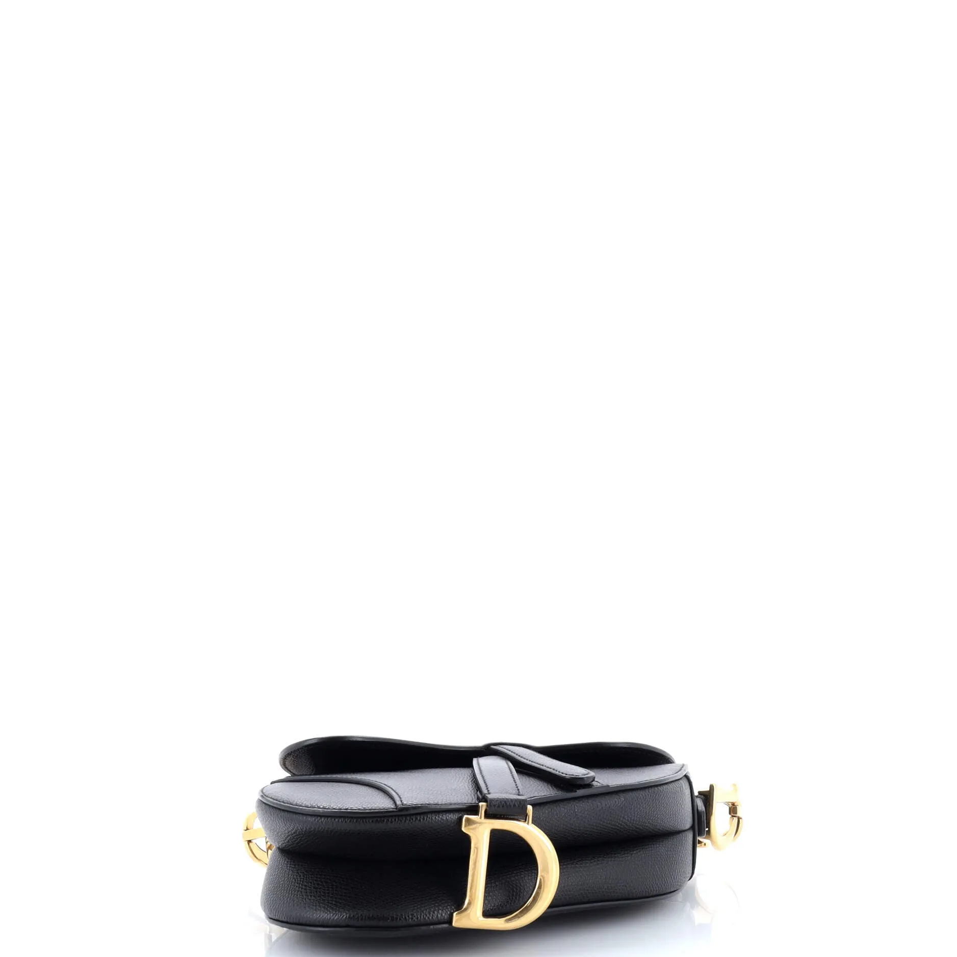 Pre-Loved Christian Dior Saddle Handbag Leather Mini sold by Zulily product image thumbnail 4