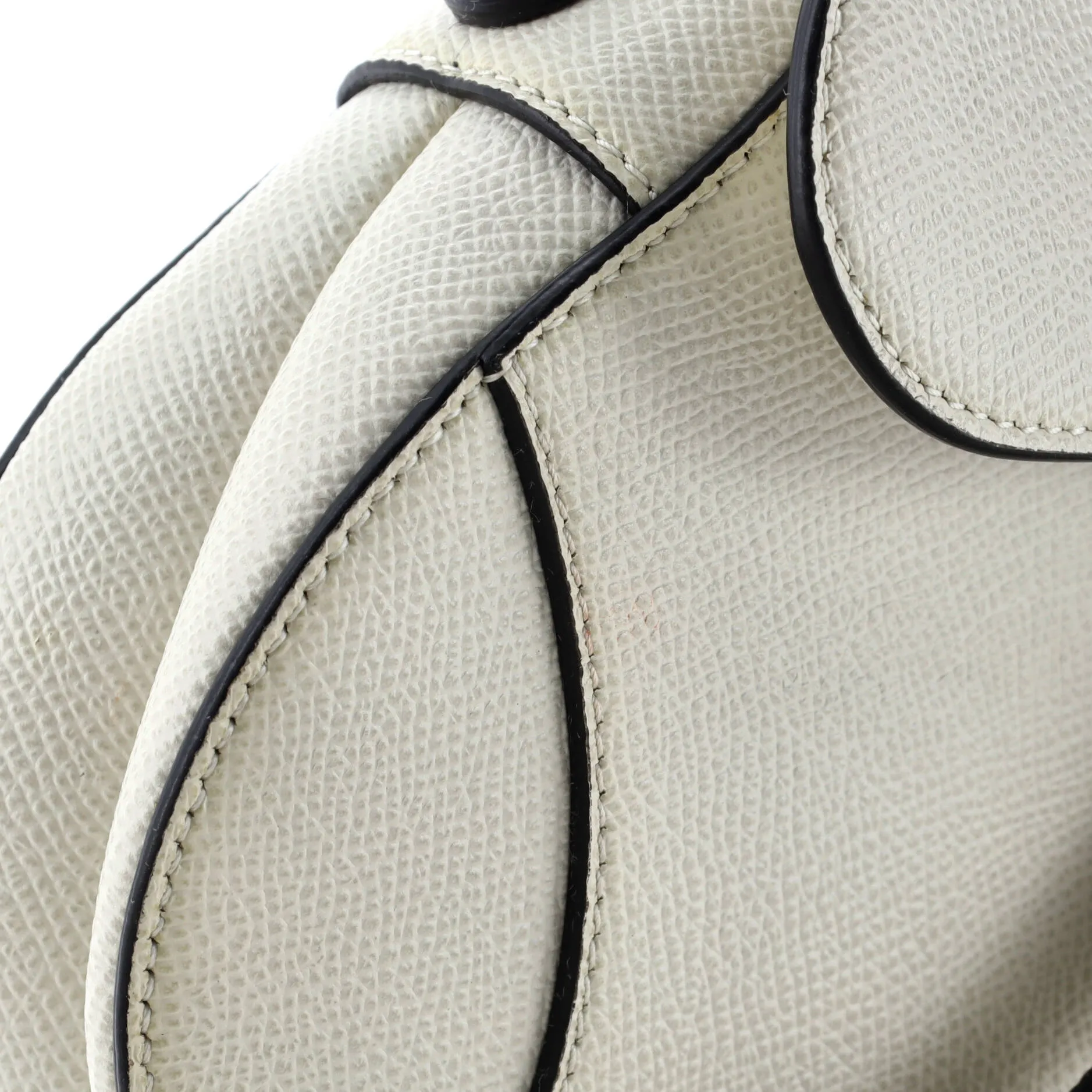 Pre-Loved Christian Dior Saddle Handbag Leather Mini sold by Zulily product image thumbnail 5