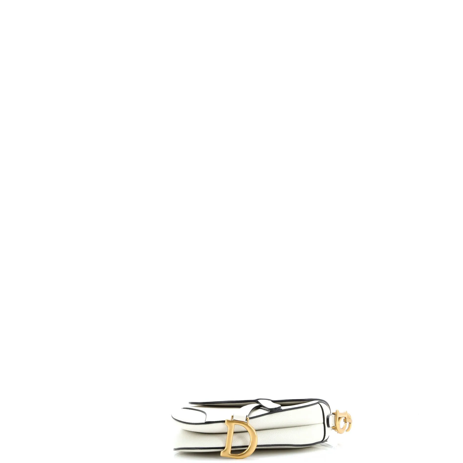 Pre-Loved Christian Dior Saddle Handbag Leather Mini sold by Zulily product image thumbnail 3