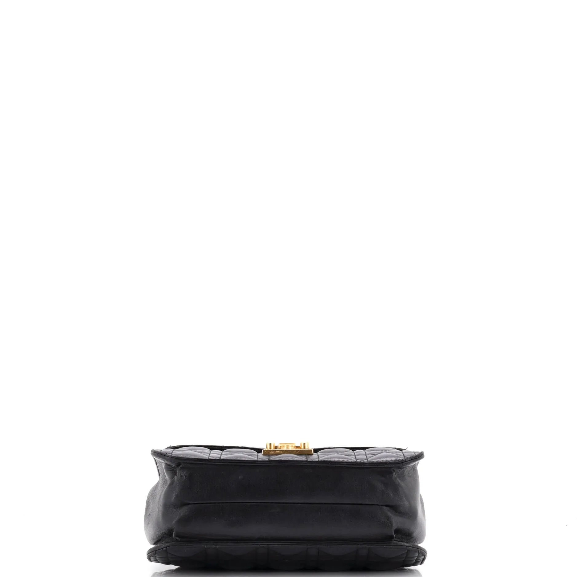 Pre-Loved Christian Dior Dioraddict Flap Bag Cannage Quilt Lambskin Medium sold by Zulily product image thumbnail 4