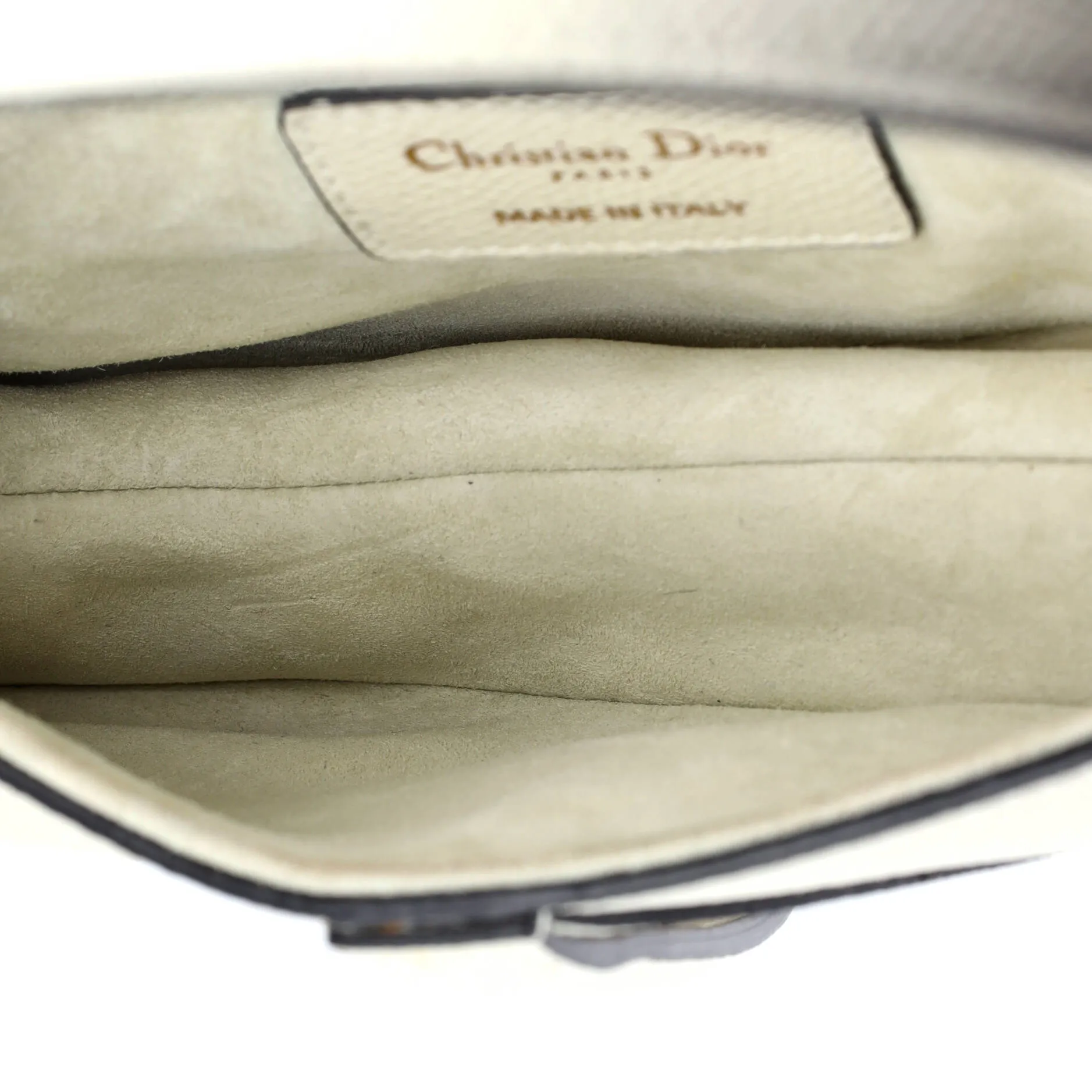 Pre-Loved Christian Dior Saddle Handbag Leather Mini sold by Zulily product image thumbnail 5