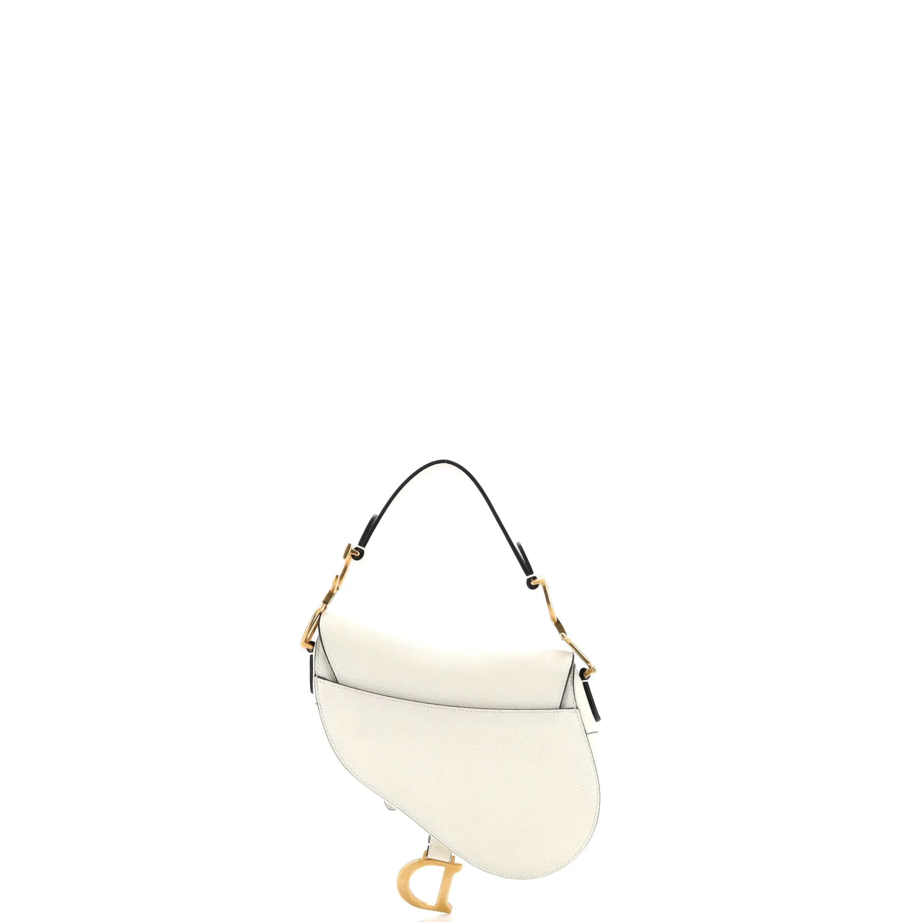 Pre-Loved Christian Dior Saddle Handbag Leather Mini sold by Zulily product image thumbnail 3