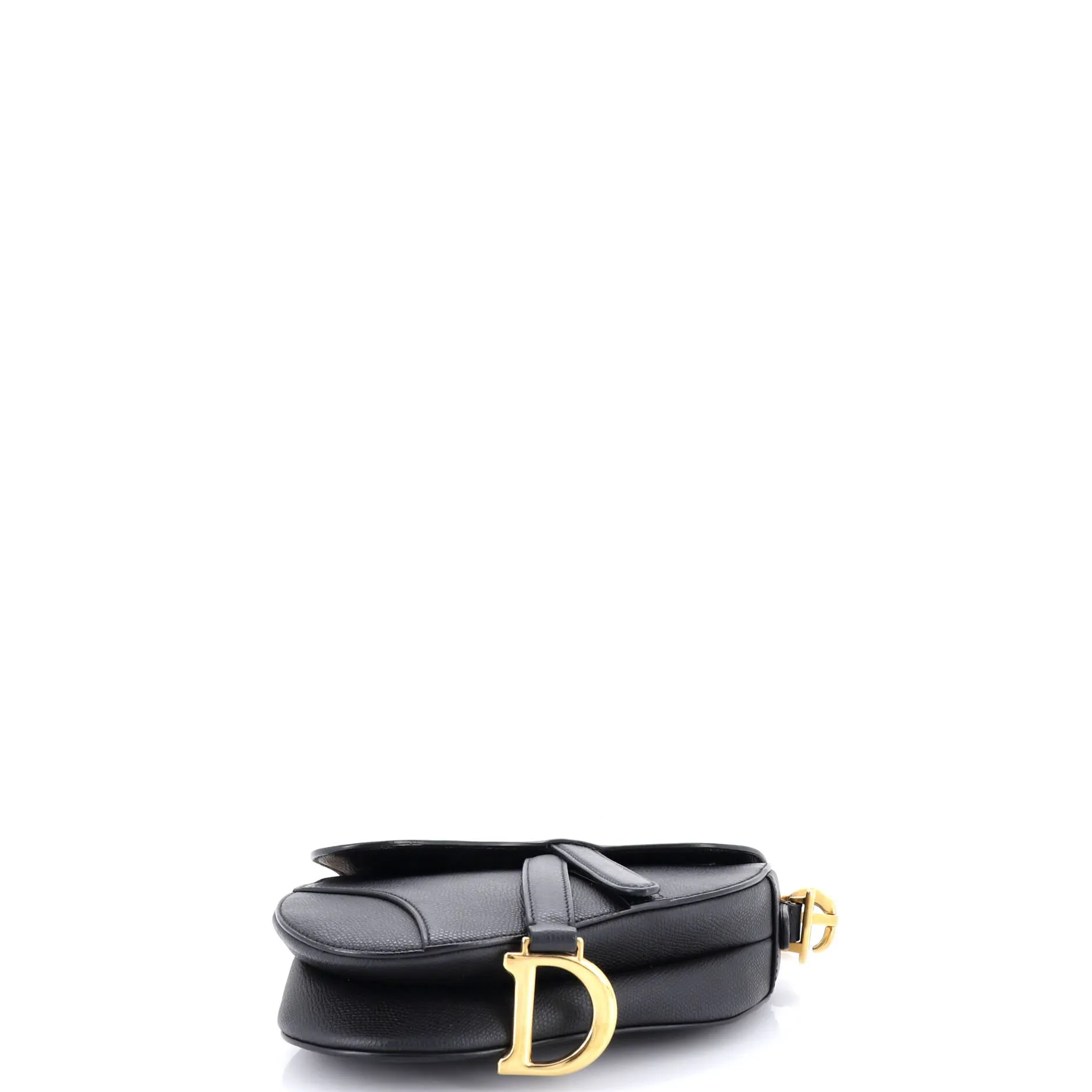 Pre-Loved Christian Dior Saddle Handbag Leather Mini sold by Zulily product image thumbnail 4