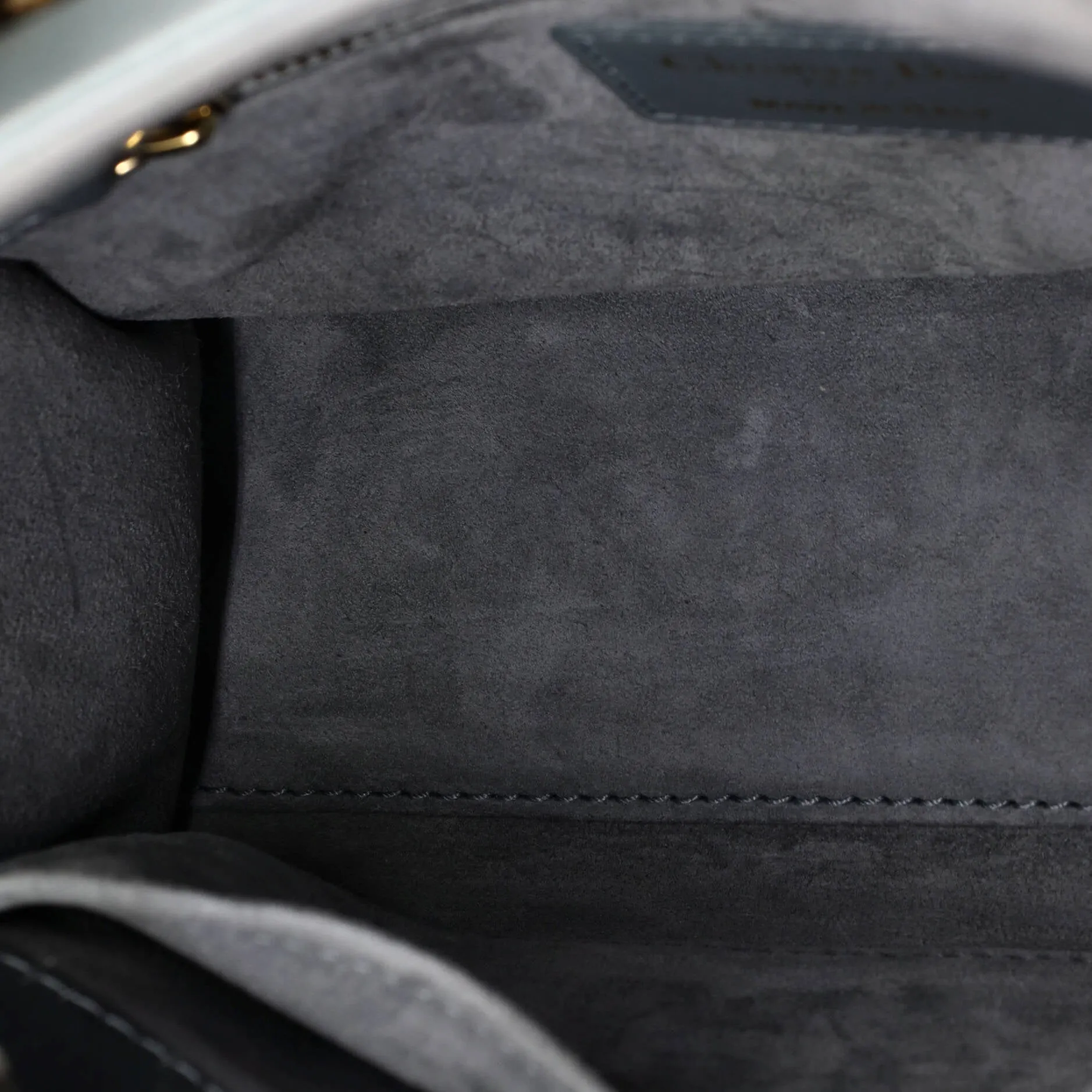 Pre-Loved Christian Dior My ABCDior Lady Dior Bag Cannage Quilt Satin with Crystal Charms sold by Zulily product image thumbnail 5