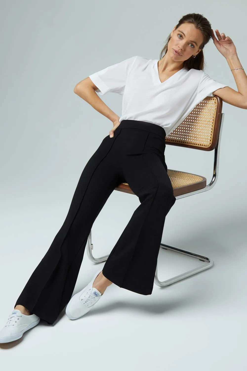NYDJ Pull-On Flared Pants sold by Zulily