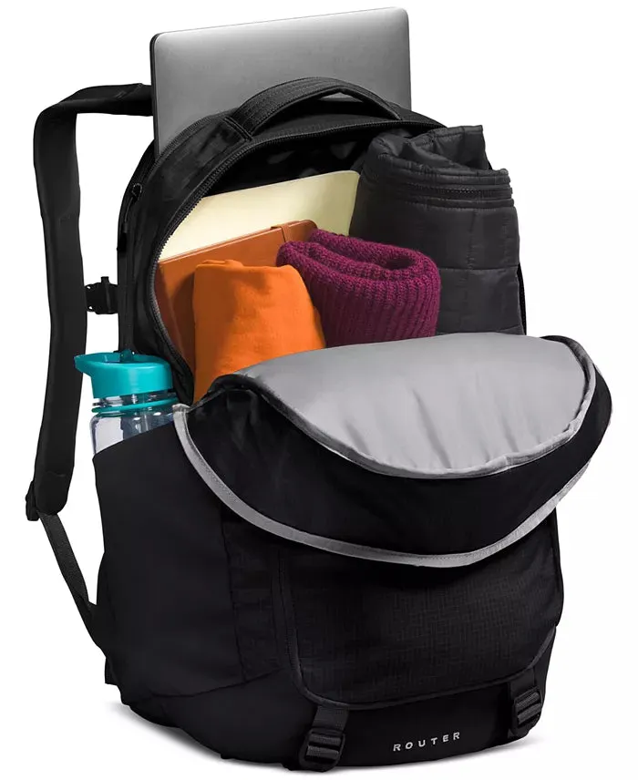 The North Face Router Backpack - Black sold by Zulily product image thumbnail 4