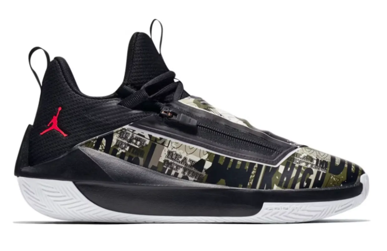 [AQ0397-003] MENS AIR JORDAN JUMPMAN HUSTLE 'OLIVE CANVAS' made by Jordan