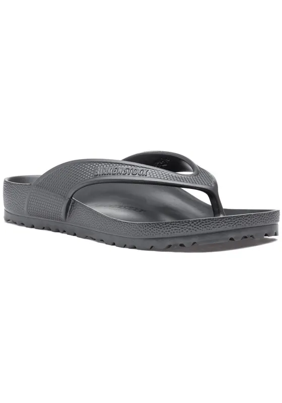 Birkenstock Honolulu EVA Metallic Anthracite sold by Zulily