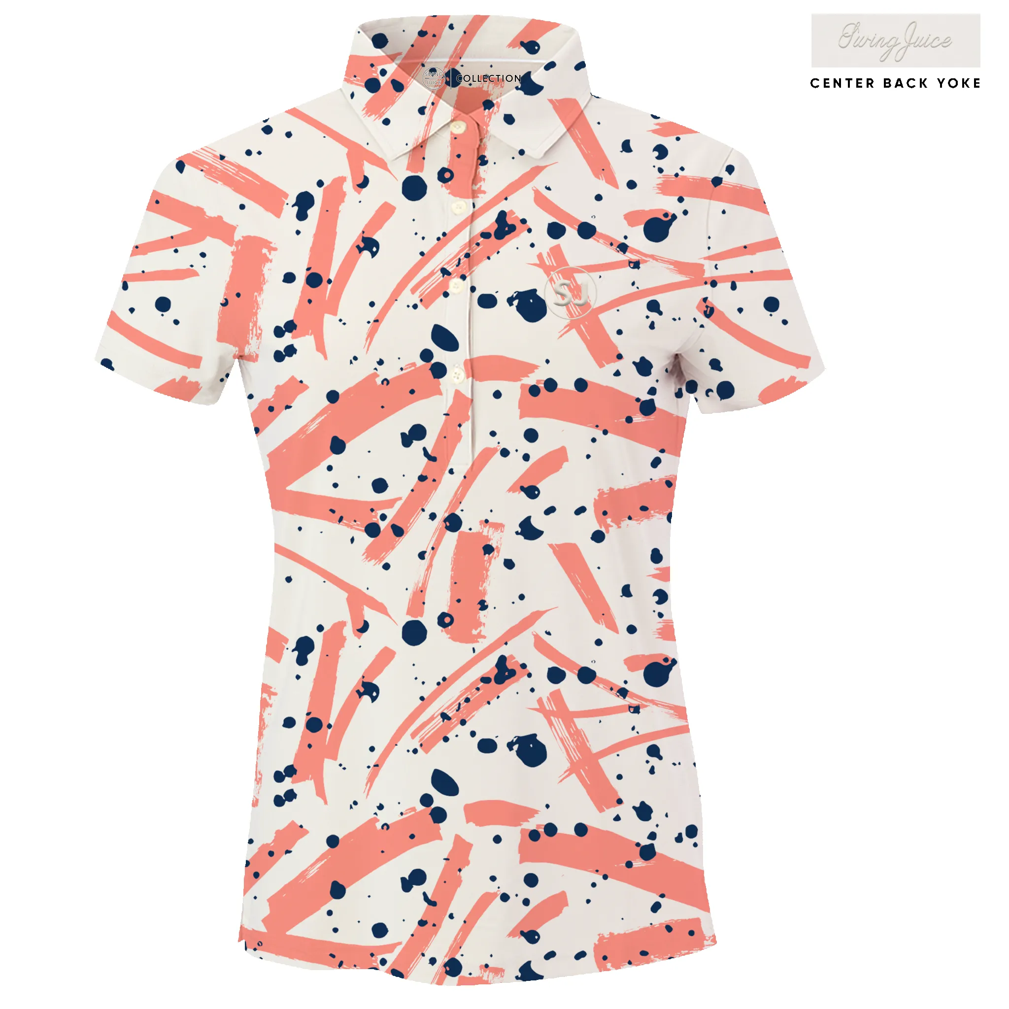 SwingJuice Golf Pollock Women's Polo sold by Zulily