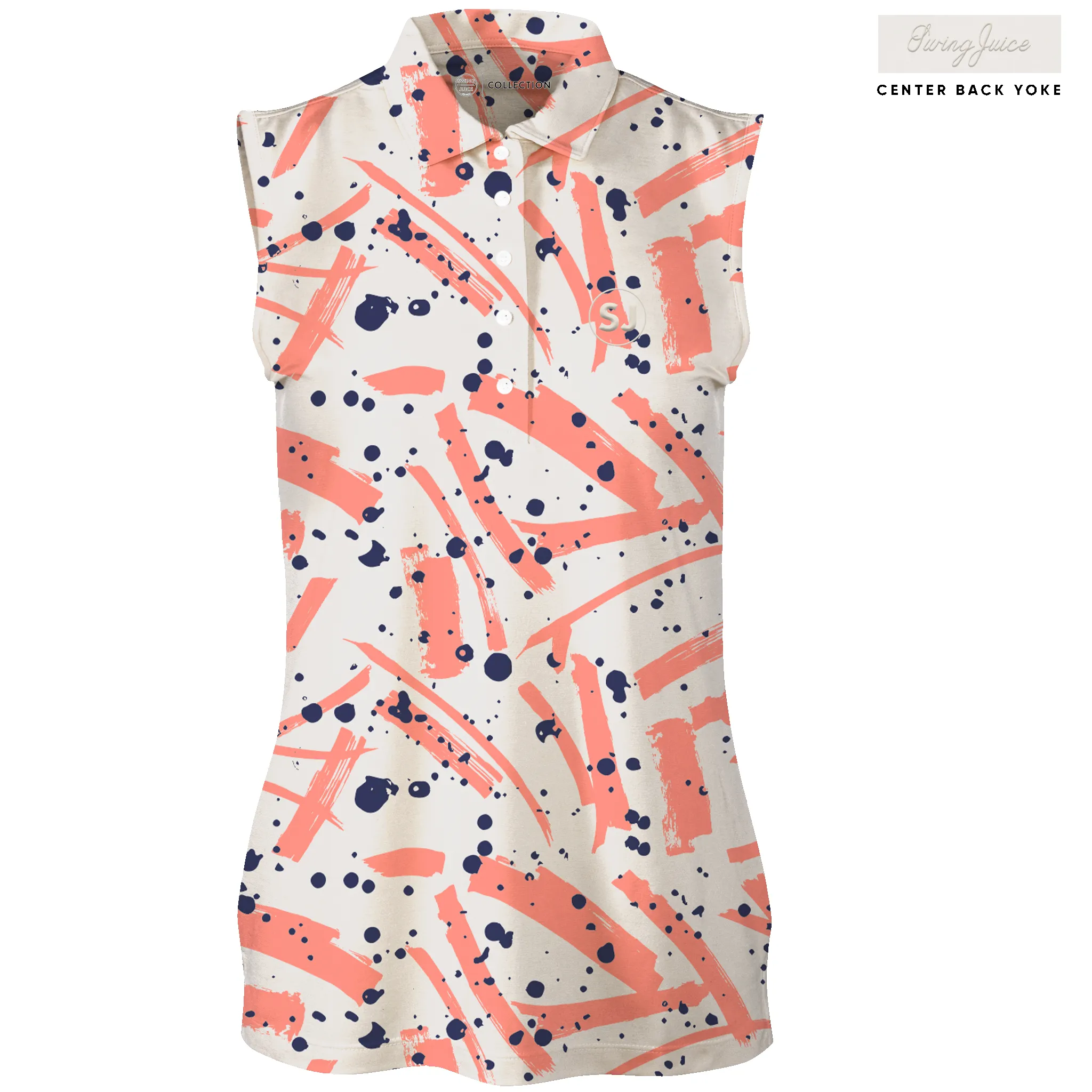 SwingJuice Golf Pollock Women's Sleeveless Polo sold by Zulily