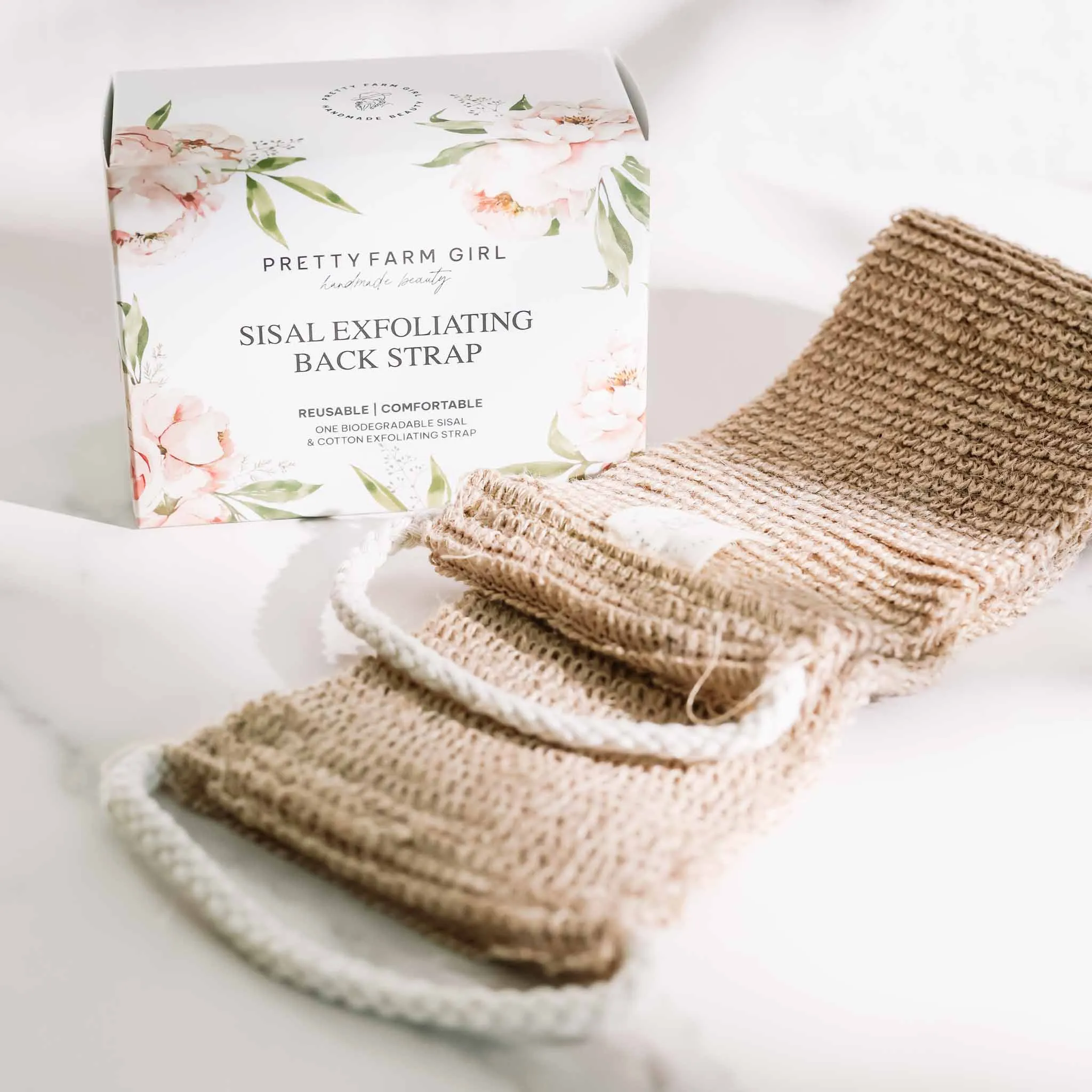 Sisal Back Exfoliating Strap sold by Zulily