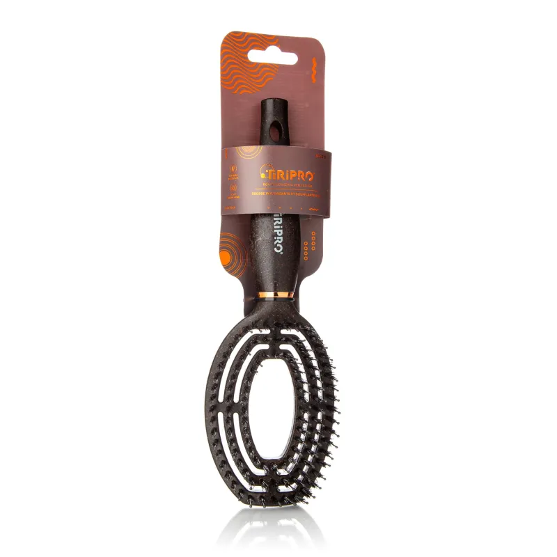 Tiri Pro Eco-Friendly Thermal 2-In-1 Hair Brush With Vented Spiral Design sold by Zulily