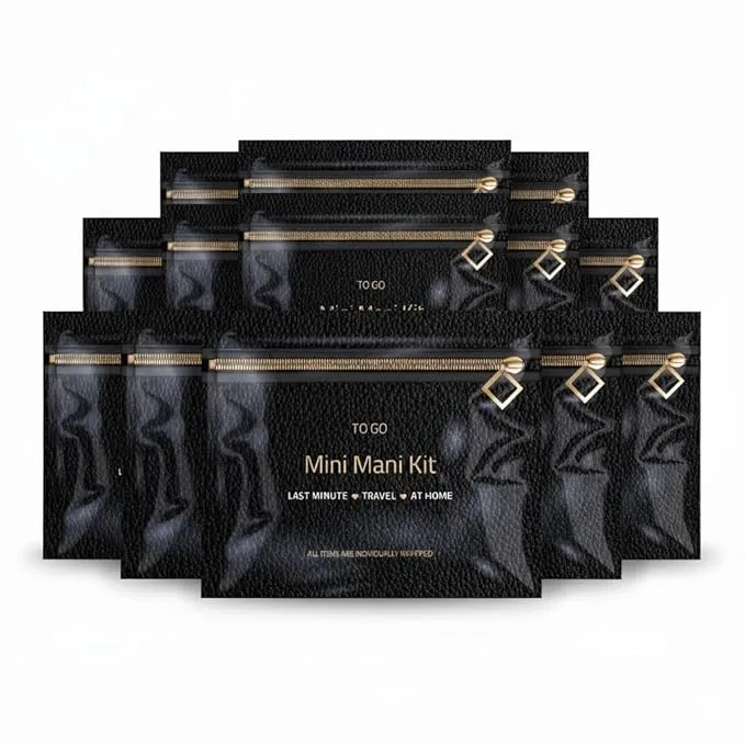 Mini Manicure Kits Pack of 10 (Black Purse) sold by Zulily
