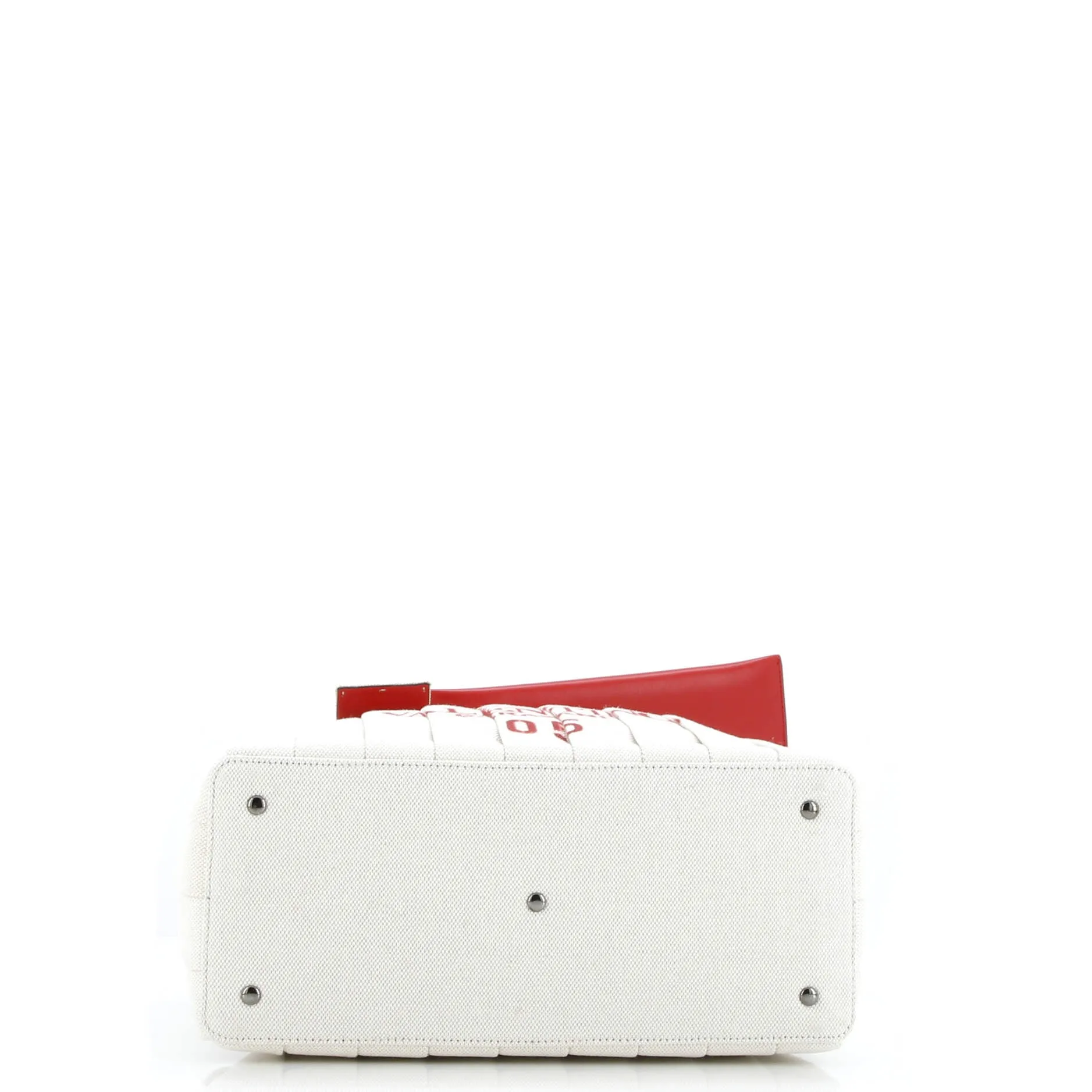 Pre-Loved Valentino Atelier 05 Tote Pleated Canvas Medium sold by Zulily product image thumbnail 5