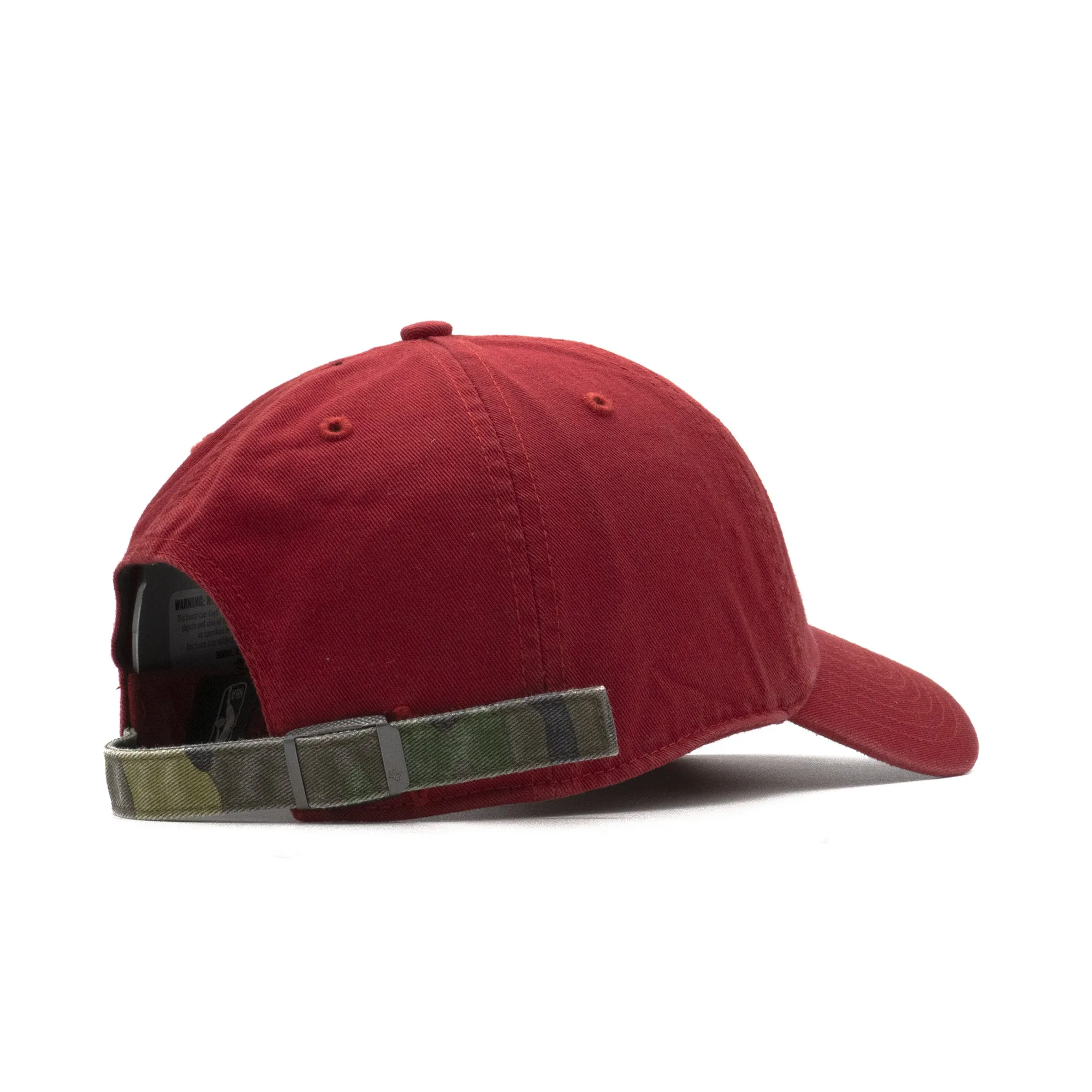 47 Brand Men's Chicago Bulls Clean Up Strapback Red/Camo sold by Zulily product image thumbnail 4