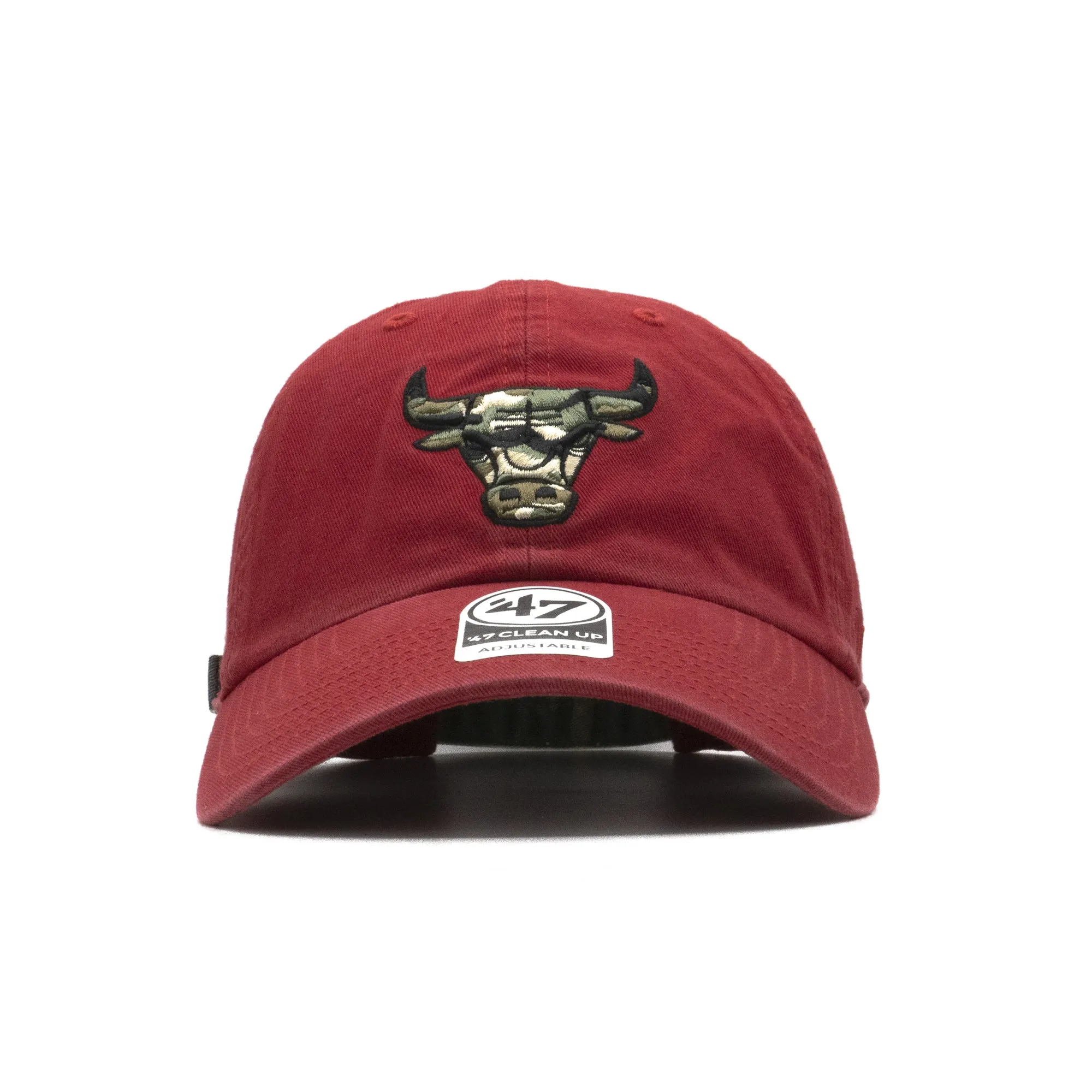 47 Brand Men's Chicago Bulls Clean Up Strapback Red/Camo sold by Zulily product image thumbnail 2