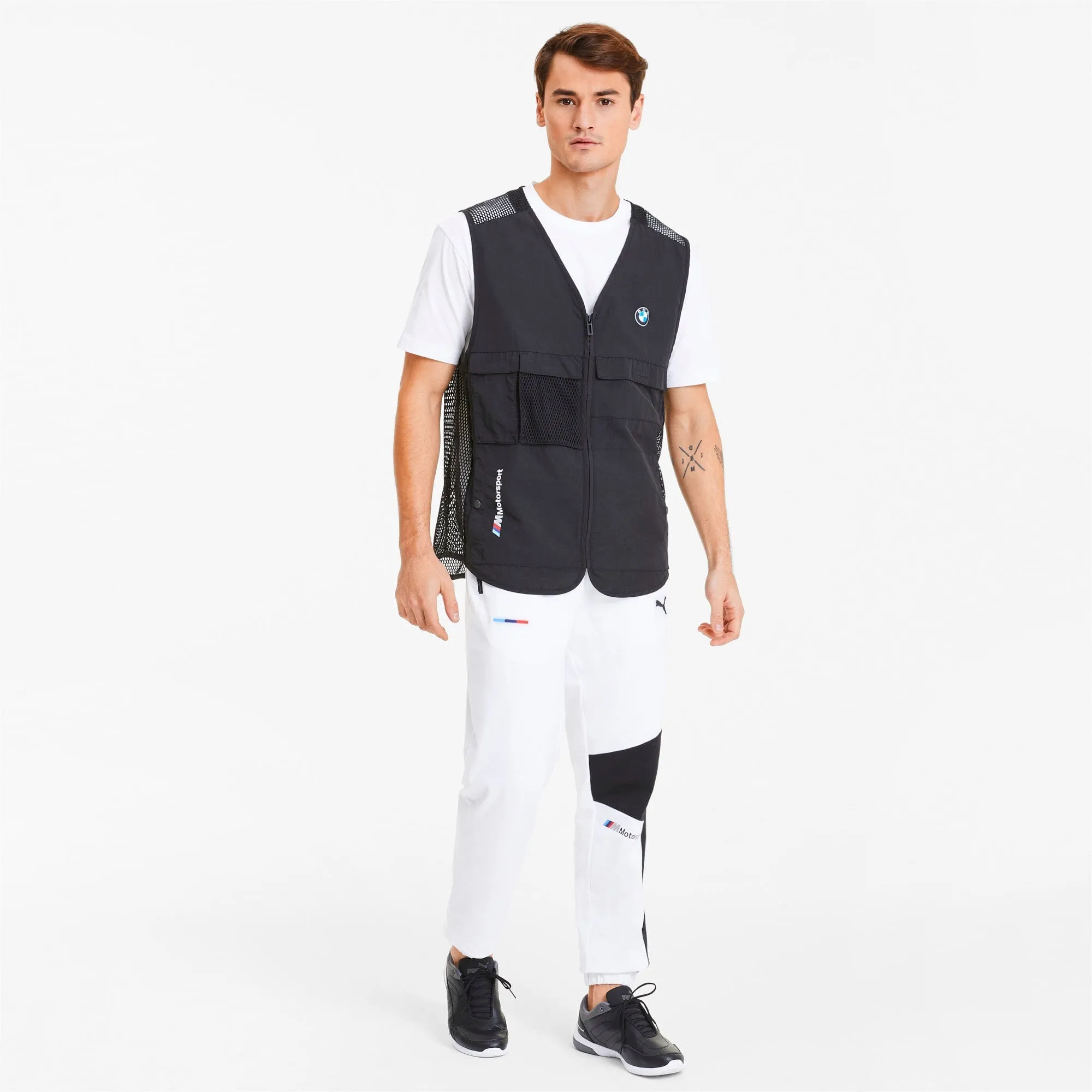Puma Men's Bmw Motorsport Street Vest sold by Zulily product image thumbnail 3