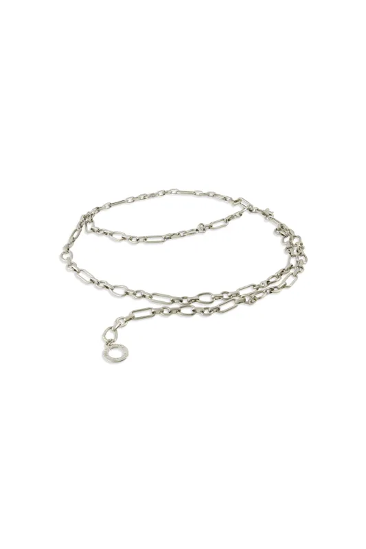 Arden Chain Belt - Silver sold by Zulily